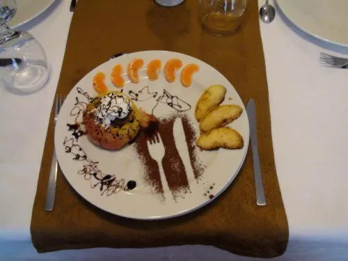 Food close-up in Ezio House