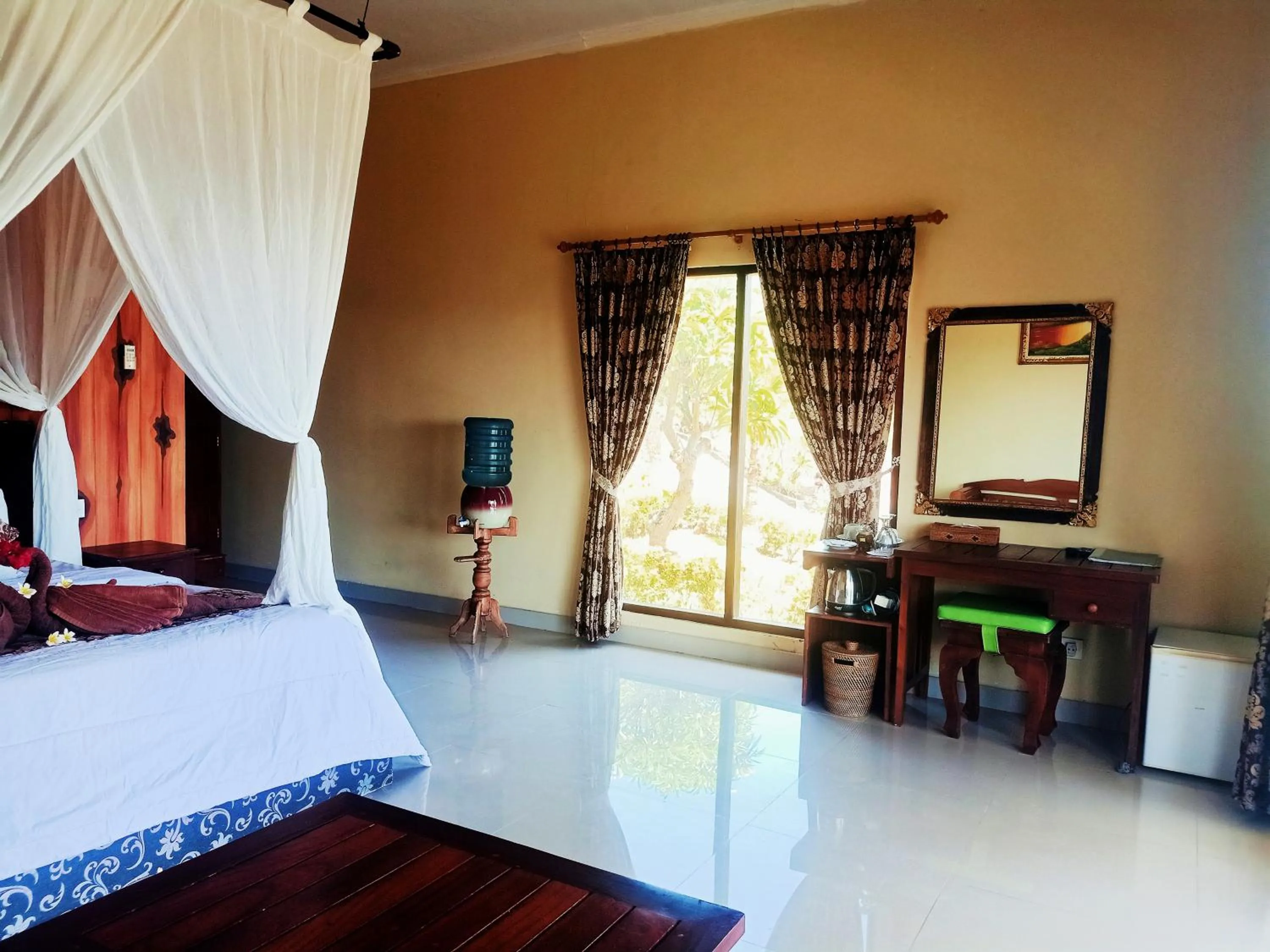 Bed in Bali Bhuana Villas