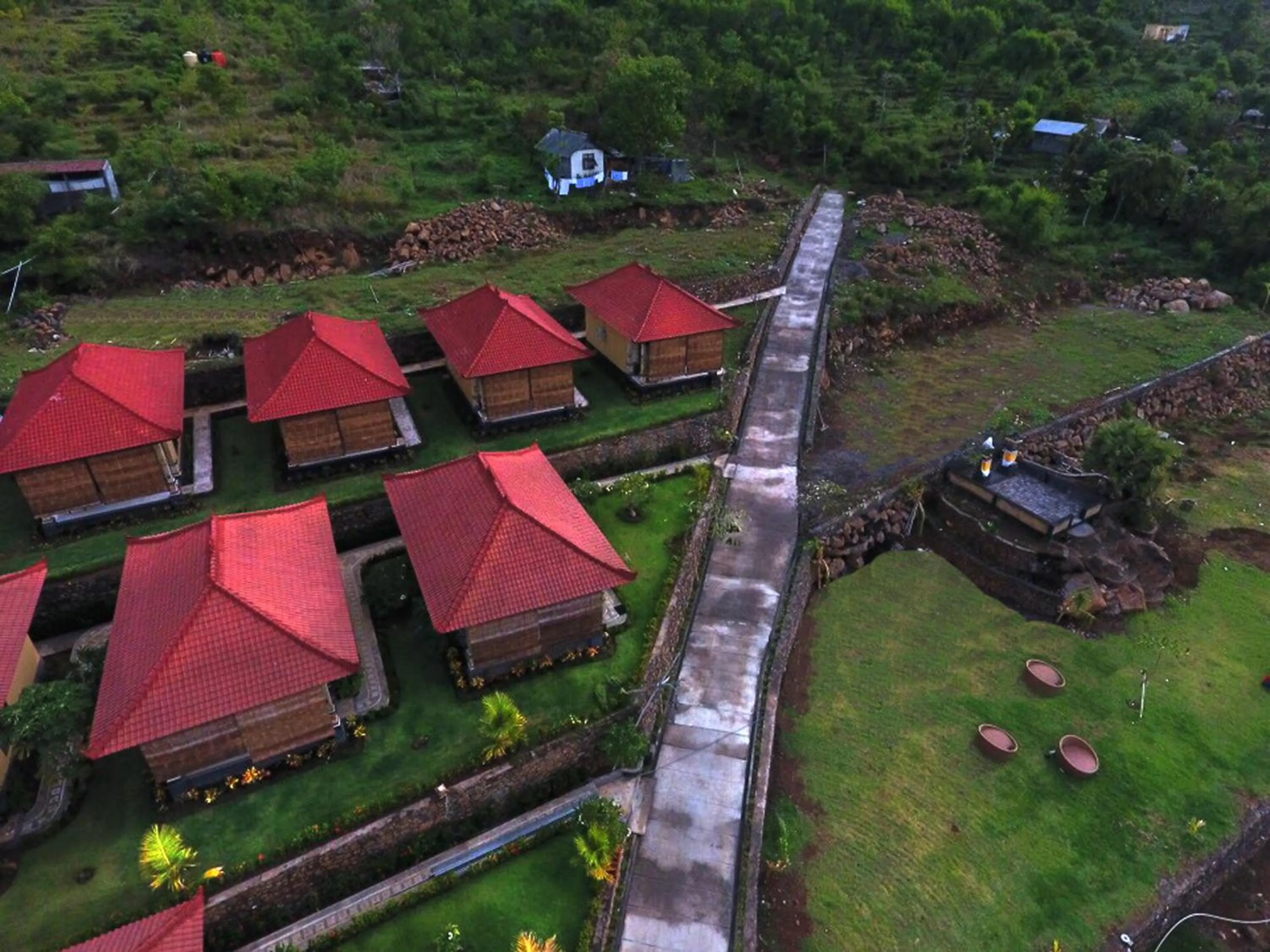 Bird's eye view in Bali Bhuana Villas