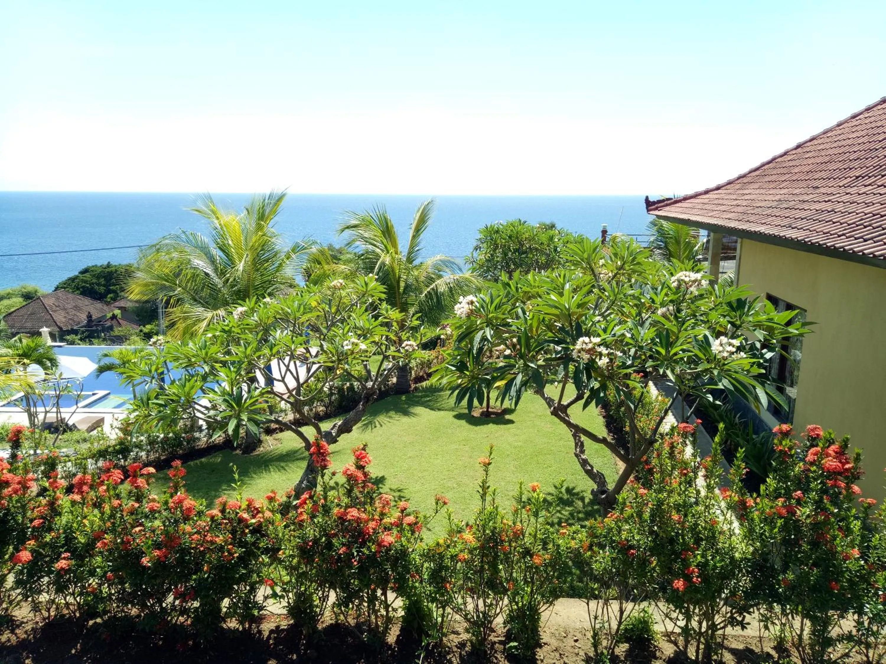 Garden view in Bali Bhuana Villas