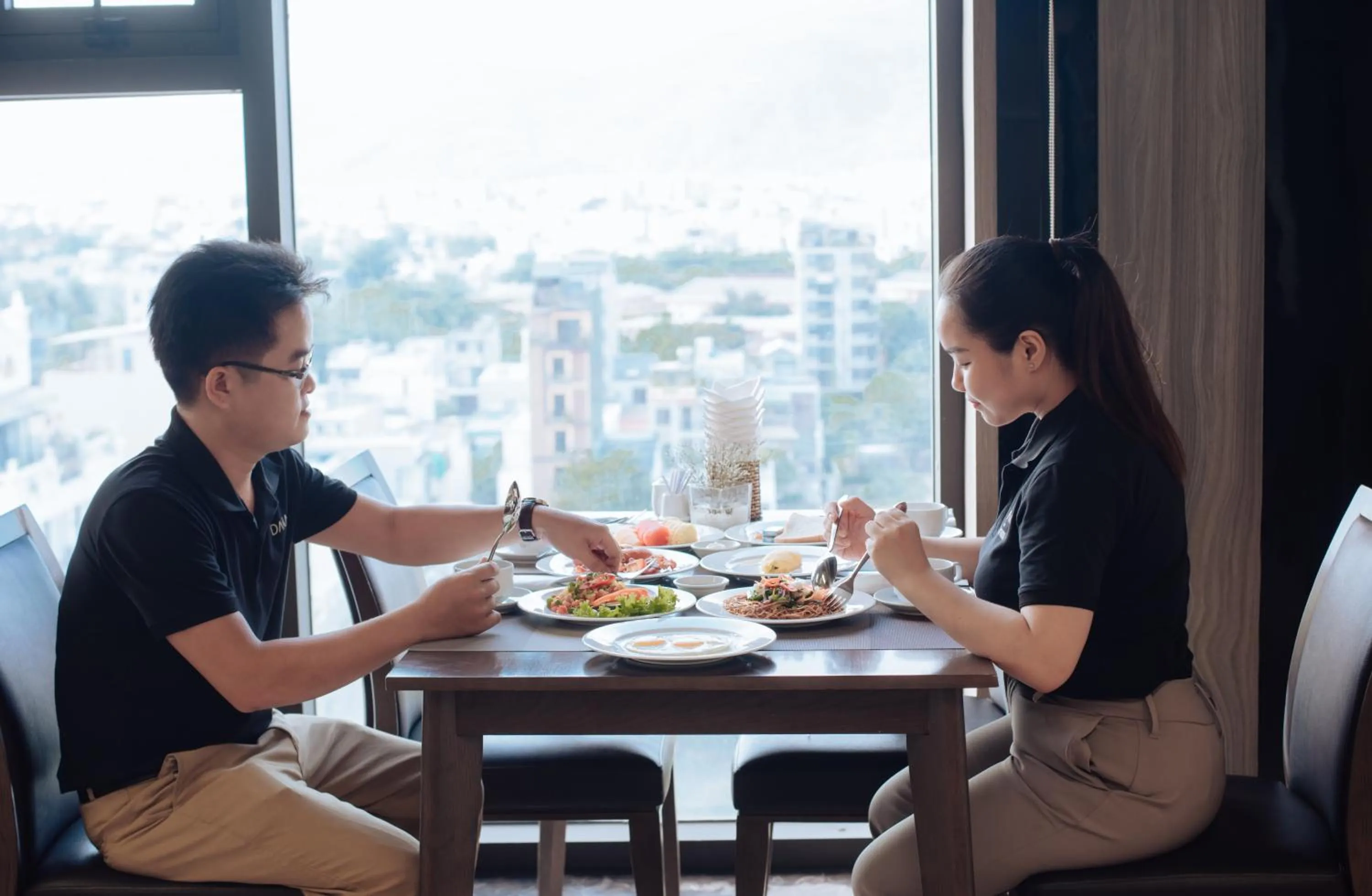 People in Danaciti Hotel