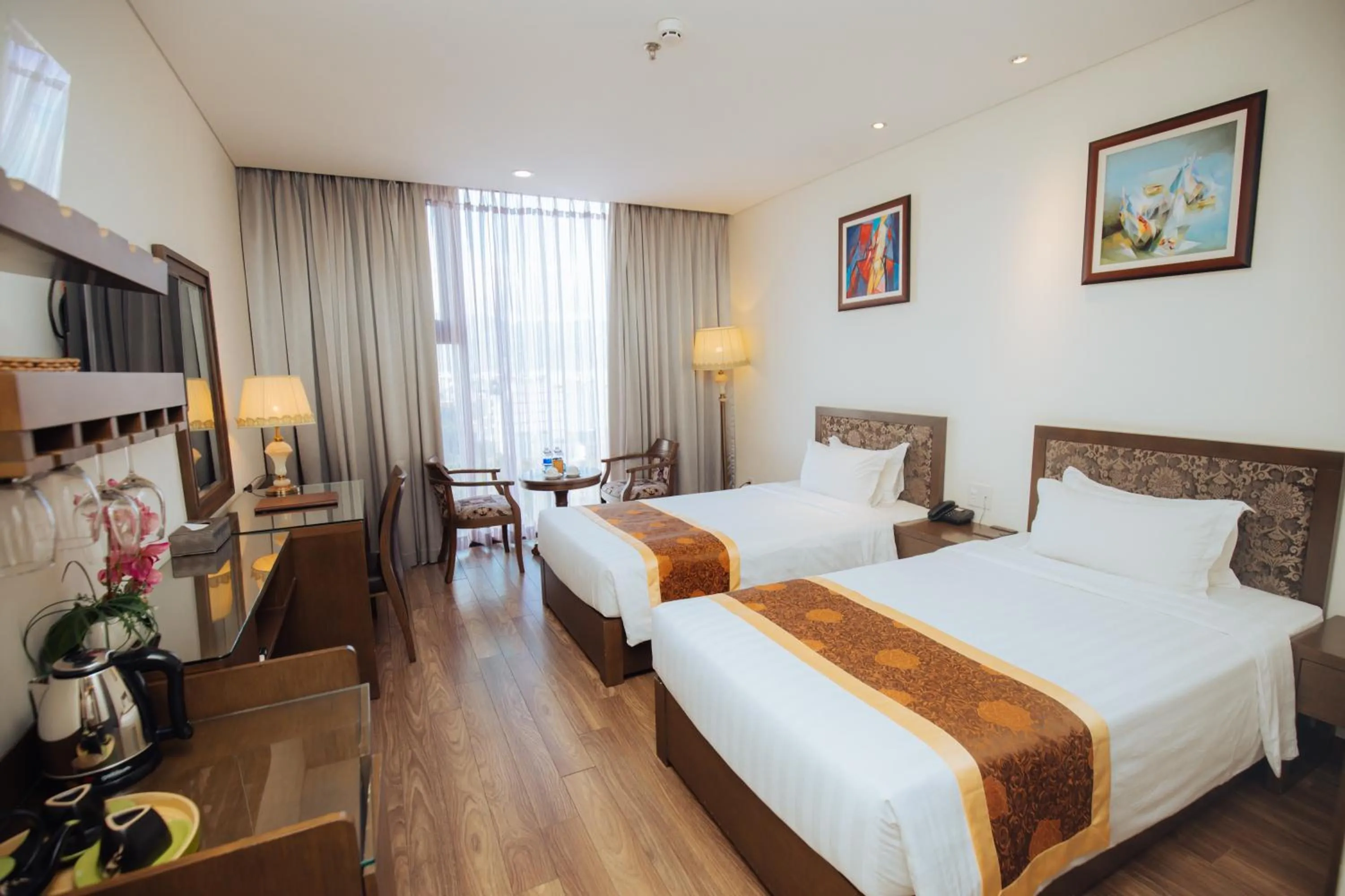 Bed in Danaciti Hotel