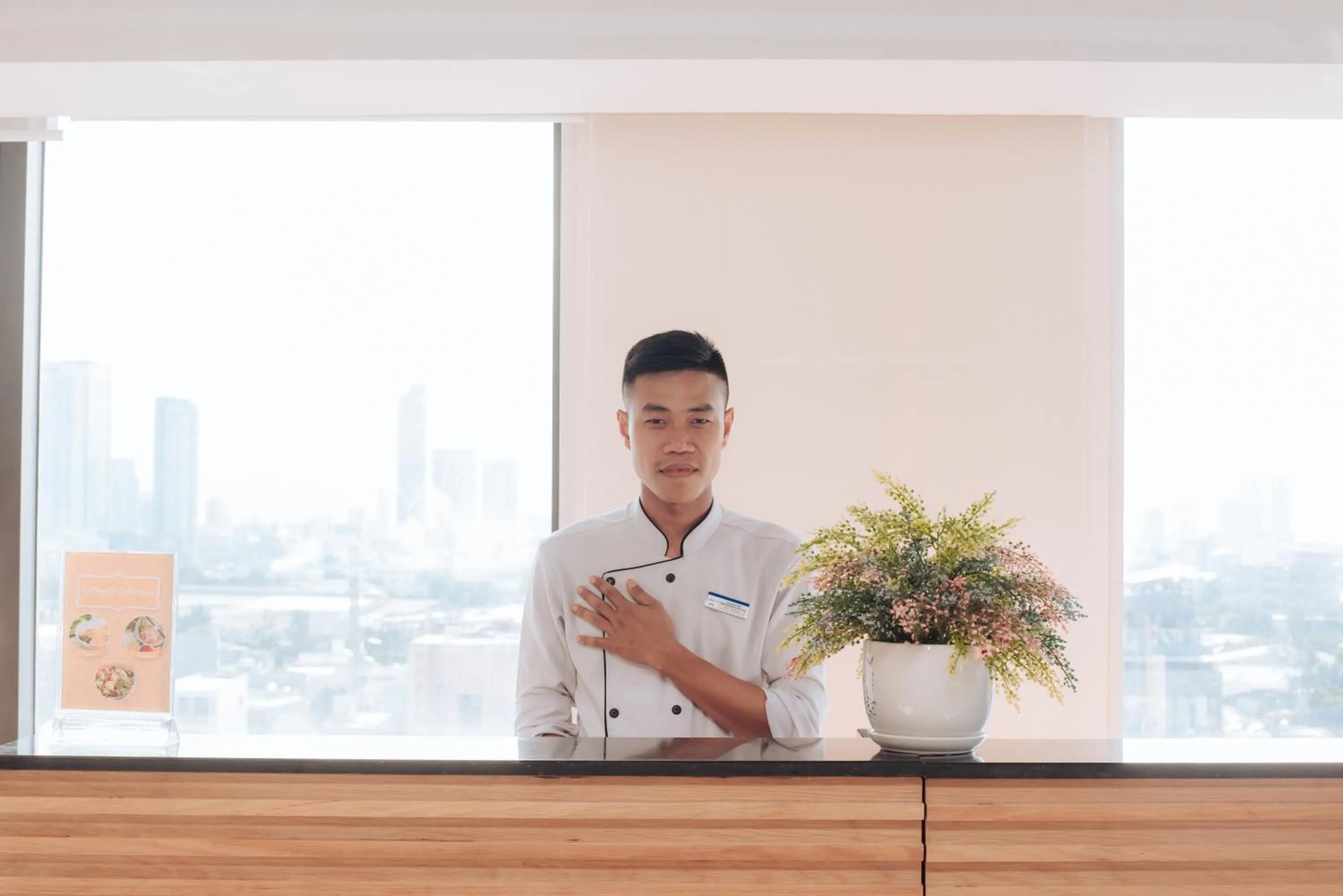 Staff in Danaciti Hotel