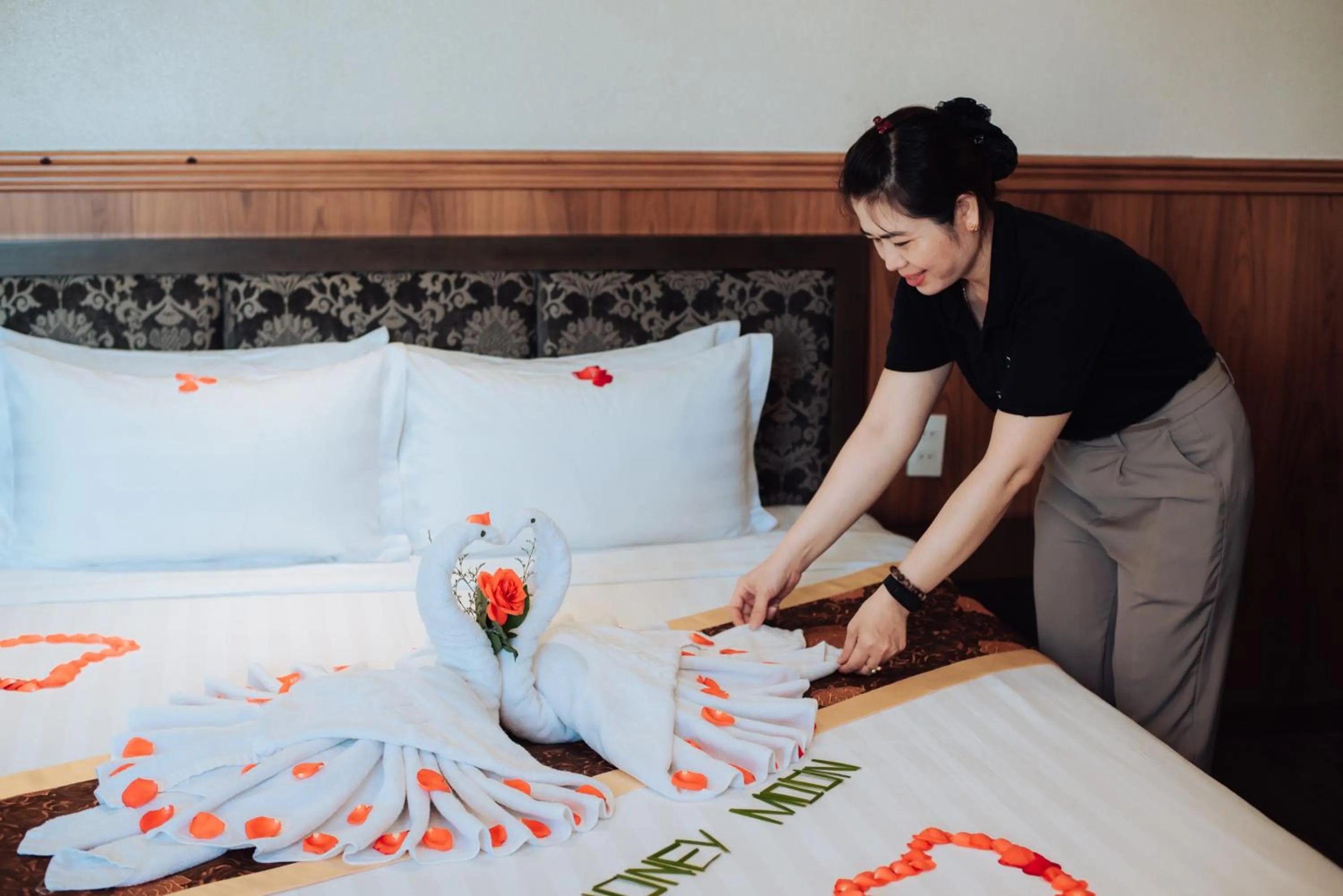 Bed in Danaciti Hotel