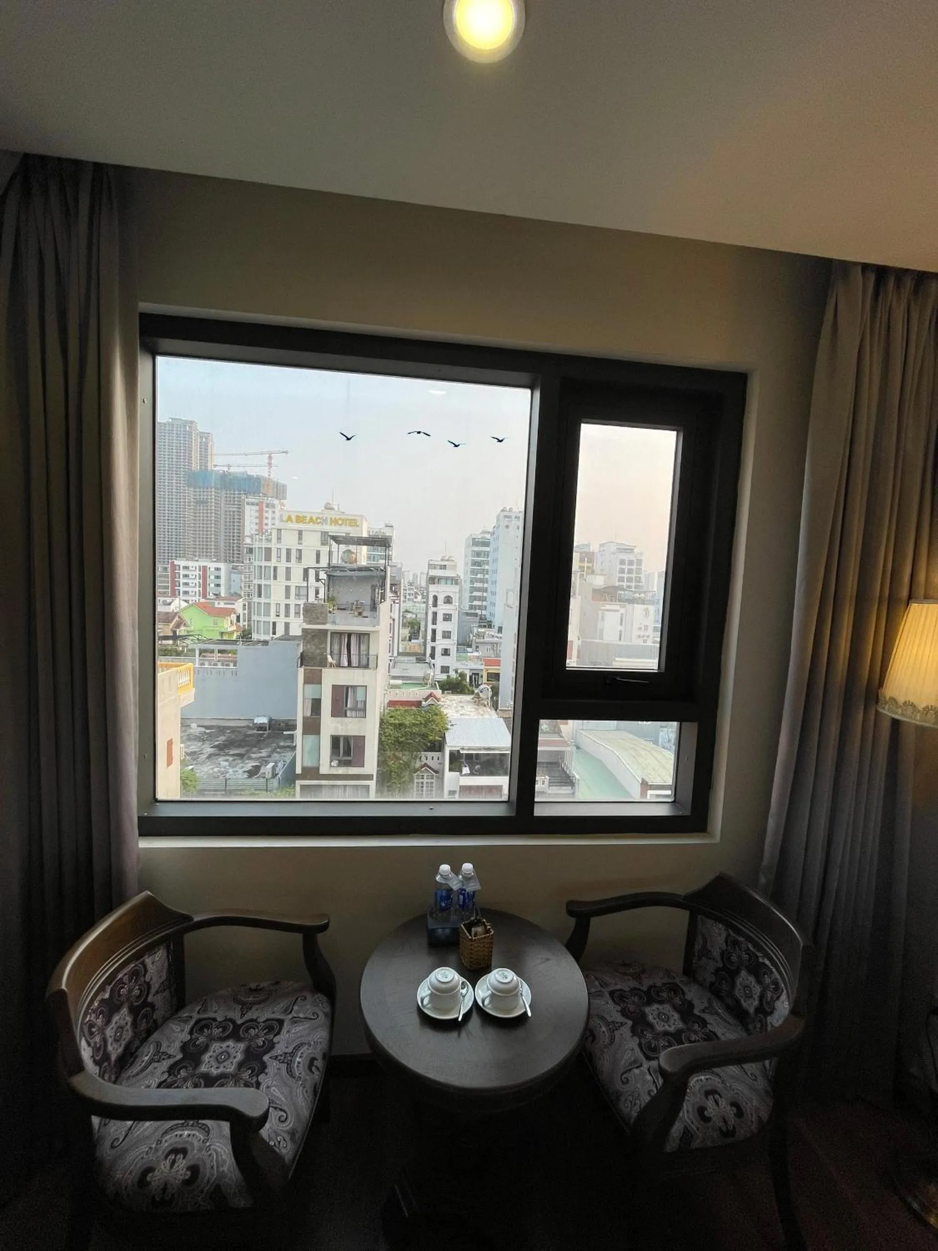 Seating area in Danaciti Hotel