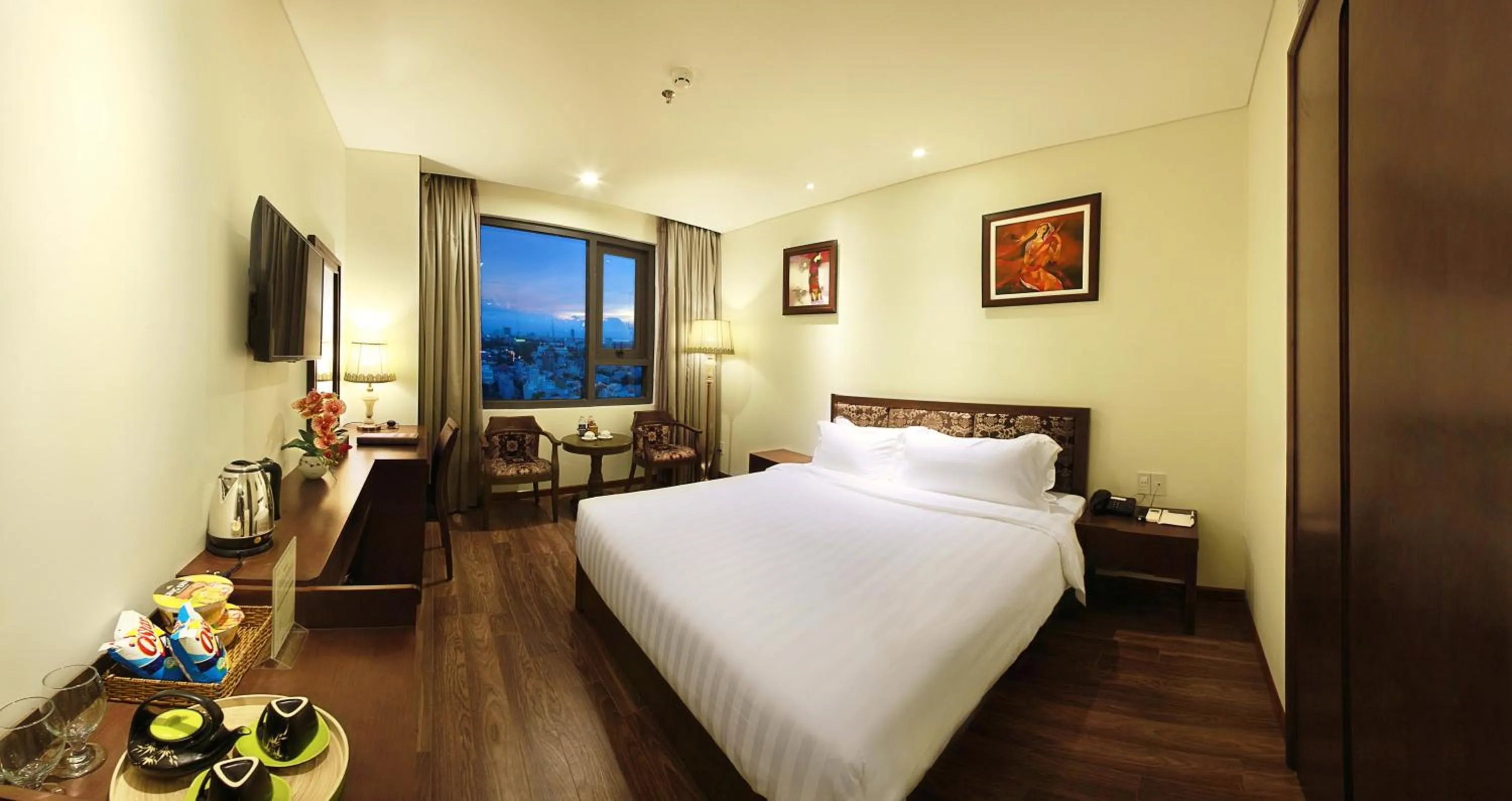 Bed in Danaciti Hotel