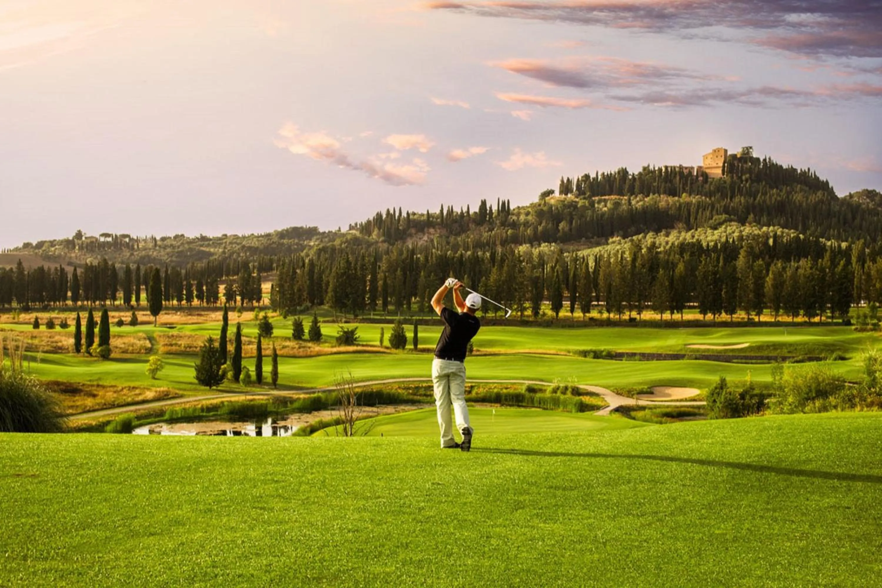 Golfcourse in Hotel Miravalle