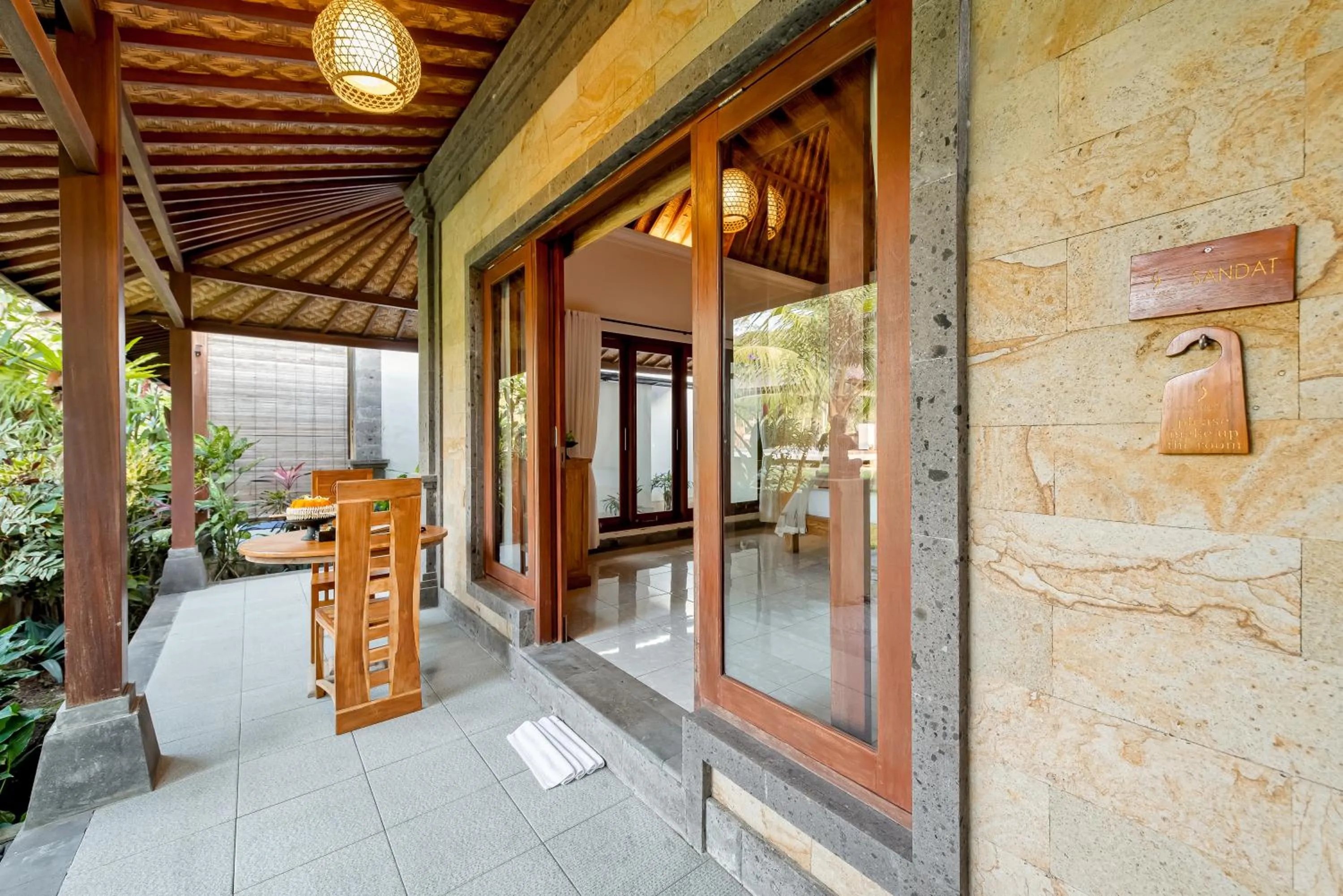 Balcony/Terrace in Santosha Villas & Spa