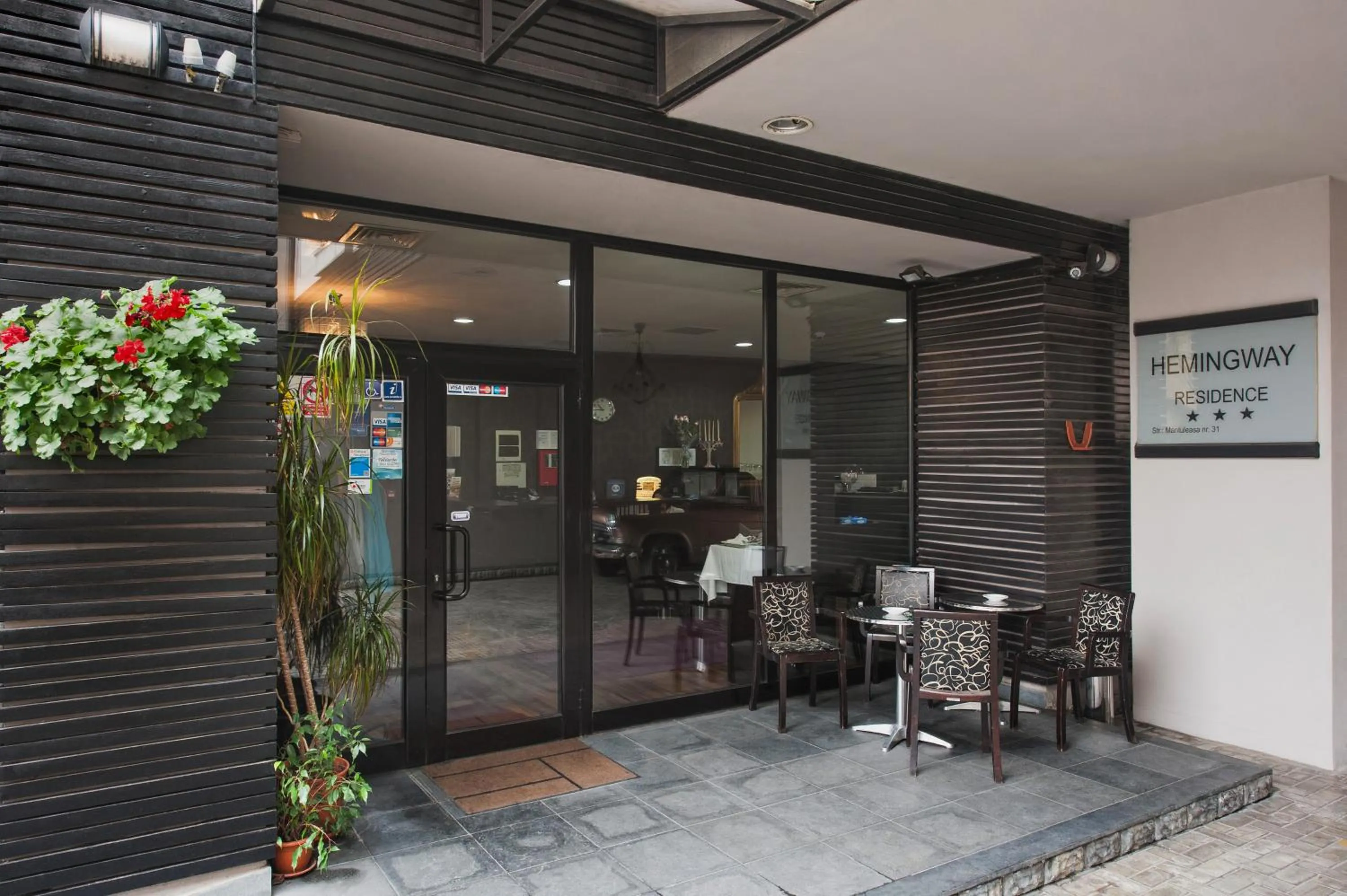 Facade/entrance in Hotel Hemingway Residence