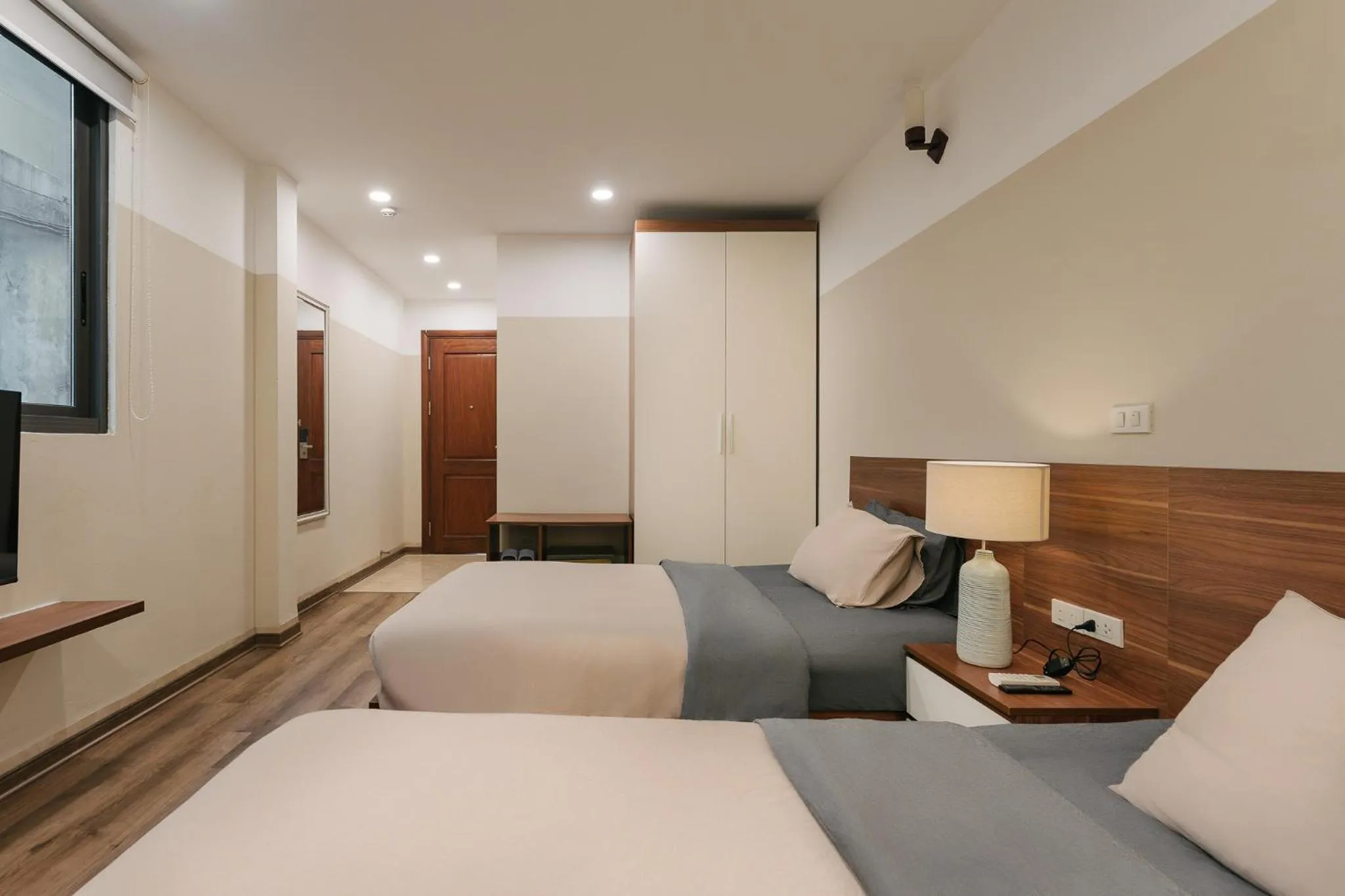 Bed in An Nguyen Boutique Hotel