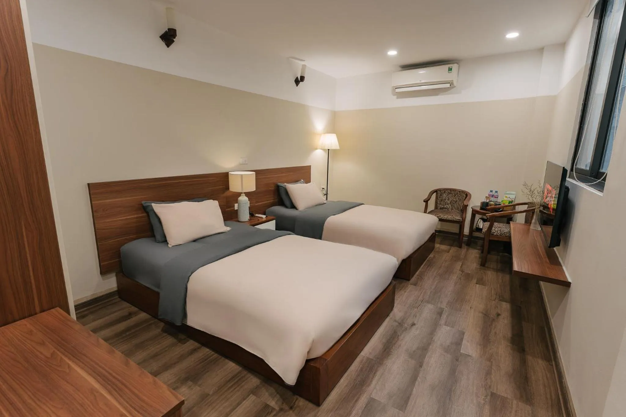 Photo of the whole room, Bed in An Nguyen Boutique Hotel