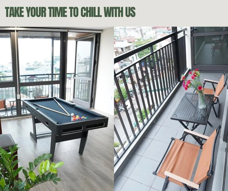 Billiard in An Nguyen Boutique Hotel