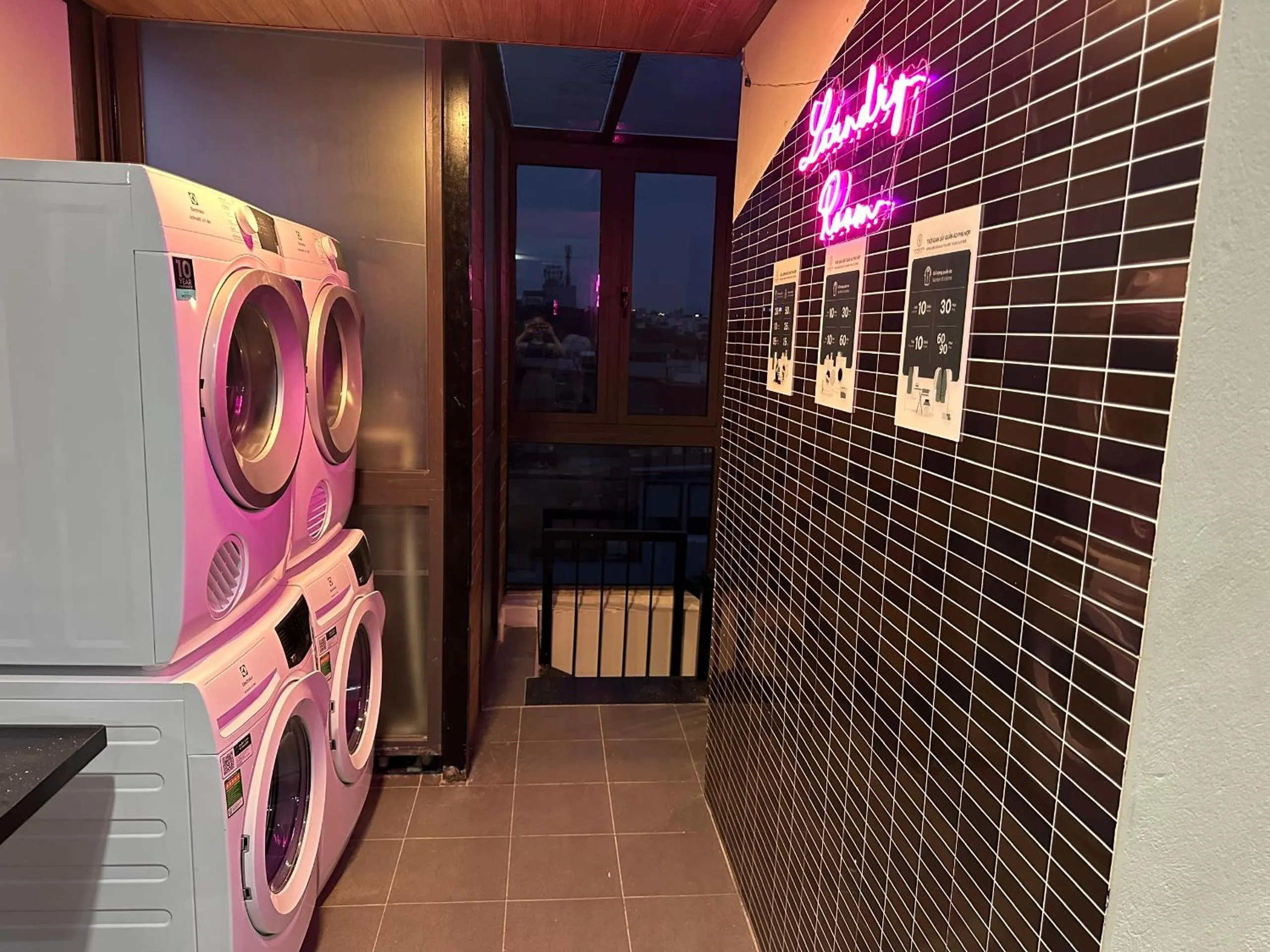 washing machine in An Nguyen Boutique Hotel