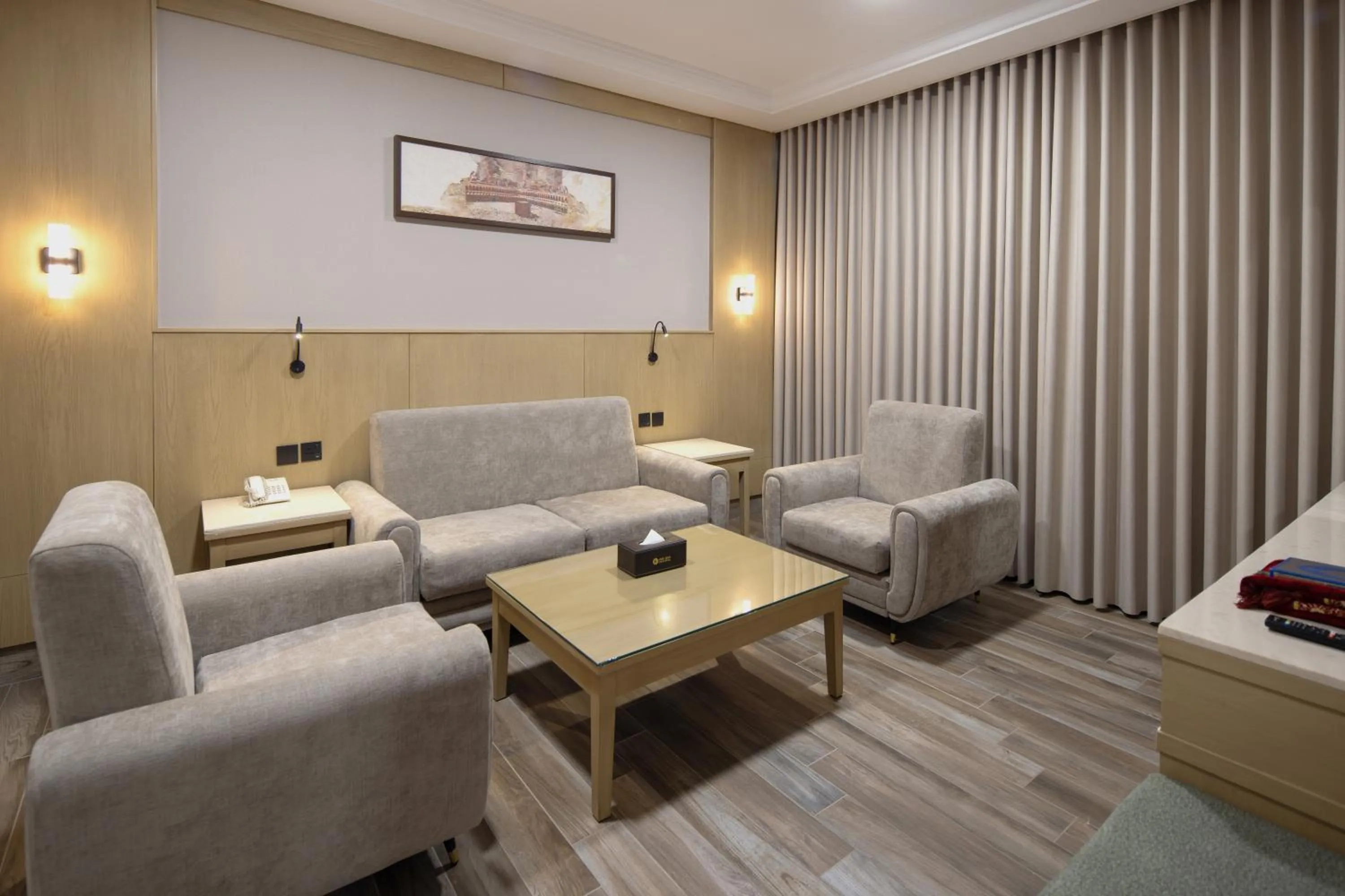 Living room in فندق عفراء