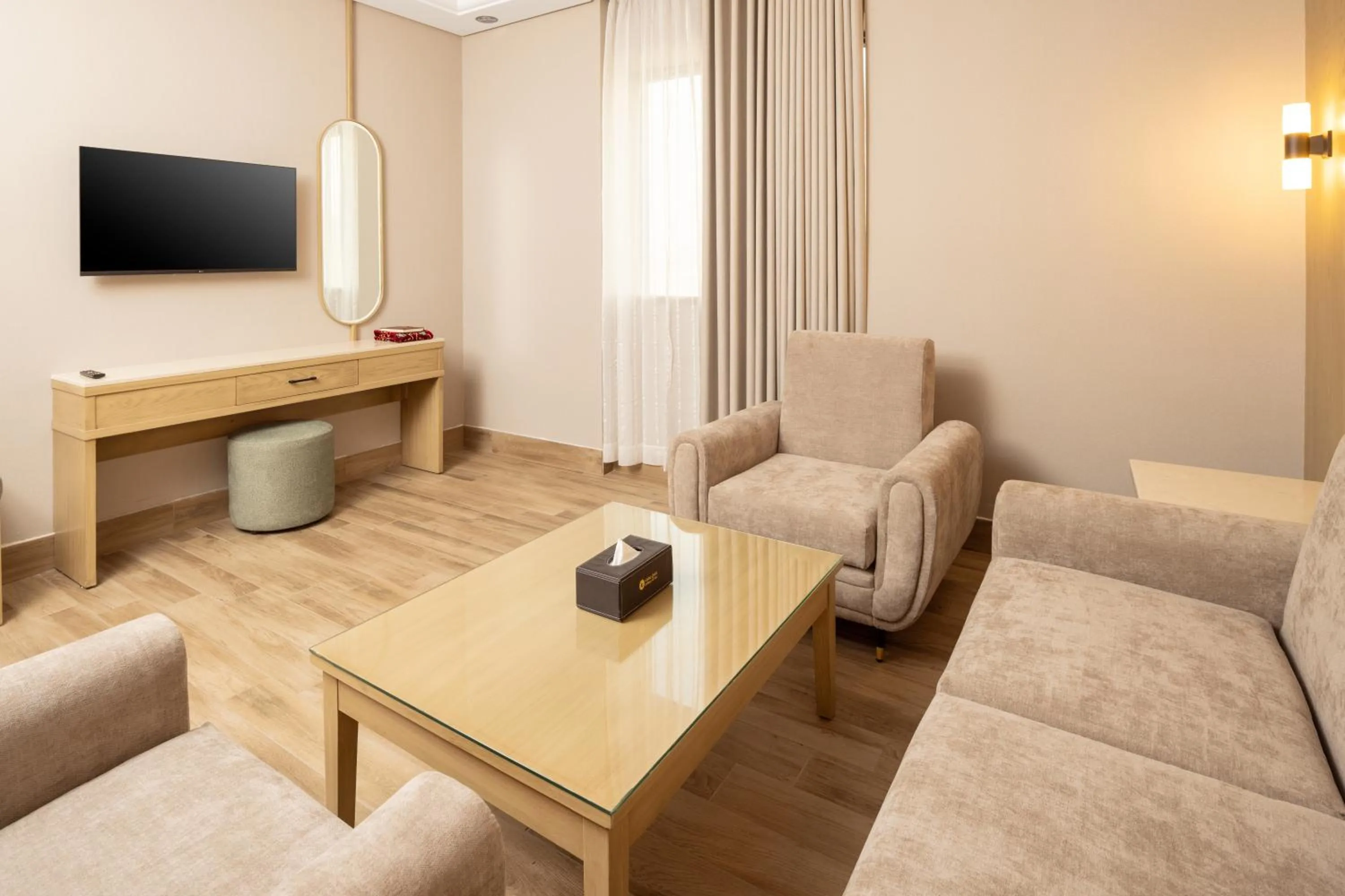 Living room in فندق عفراء