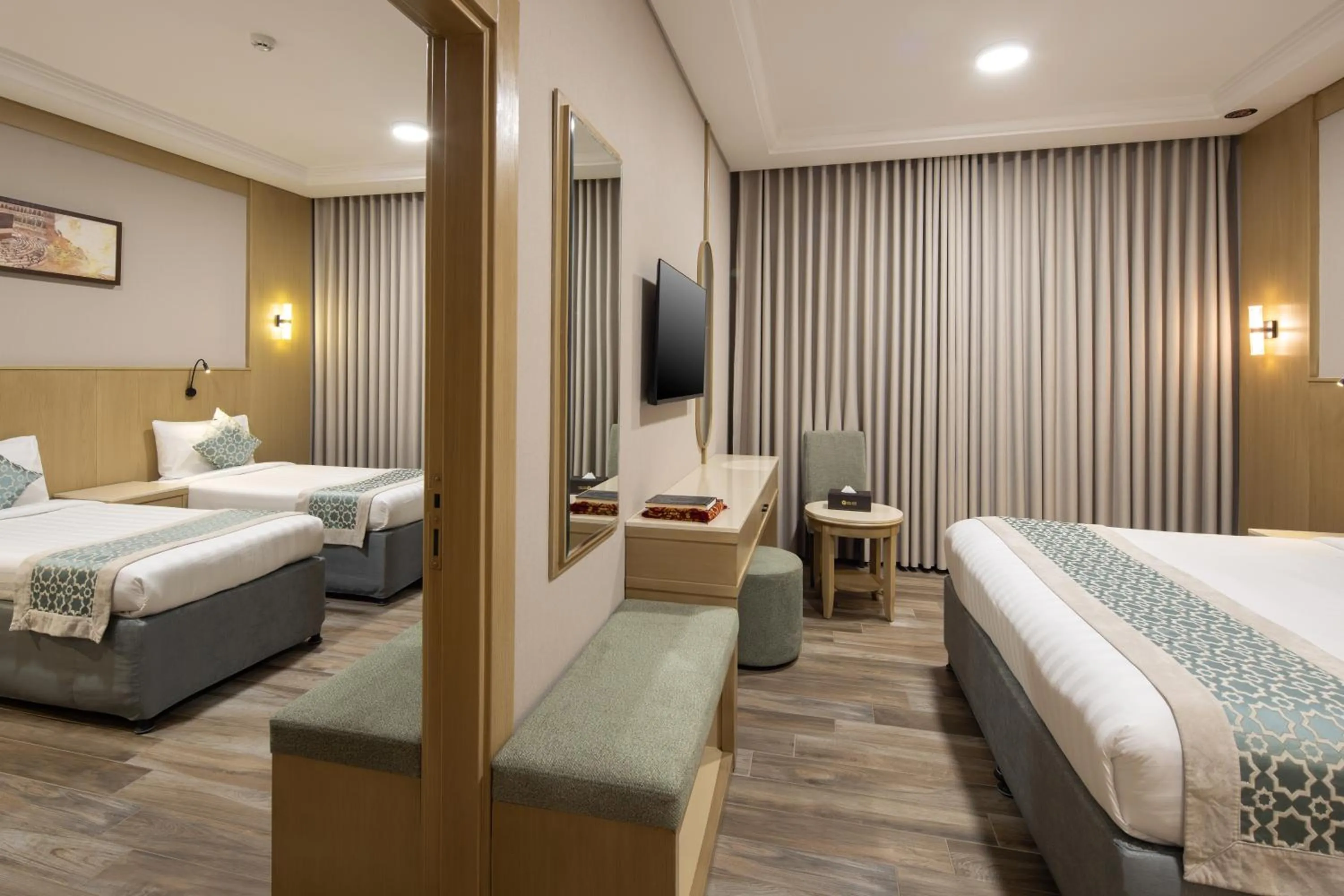 Bedroom, Bed in فندق عفراء