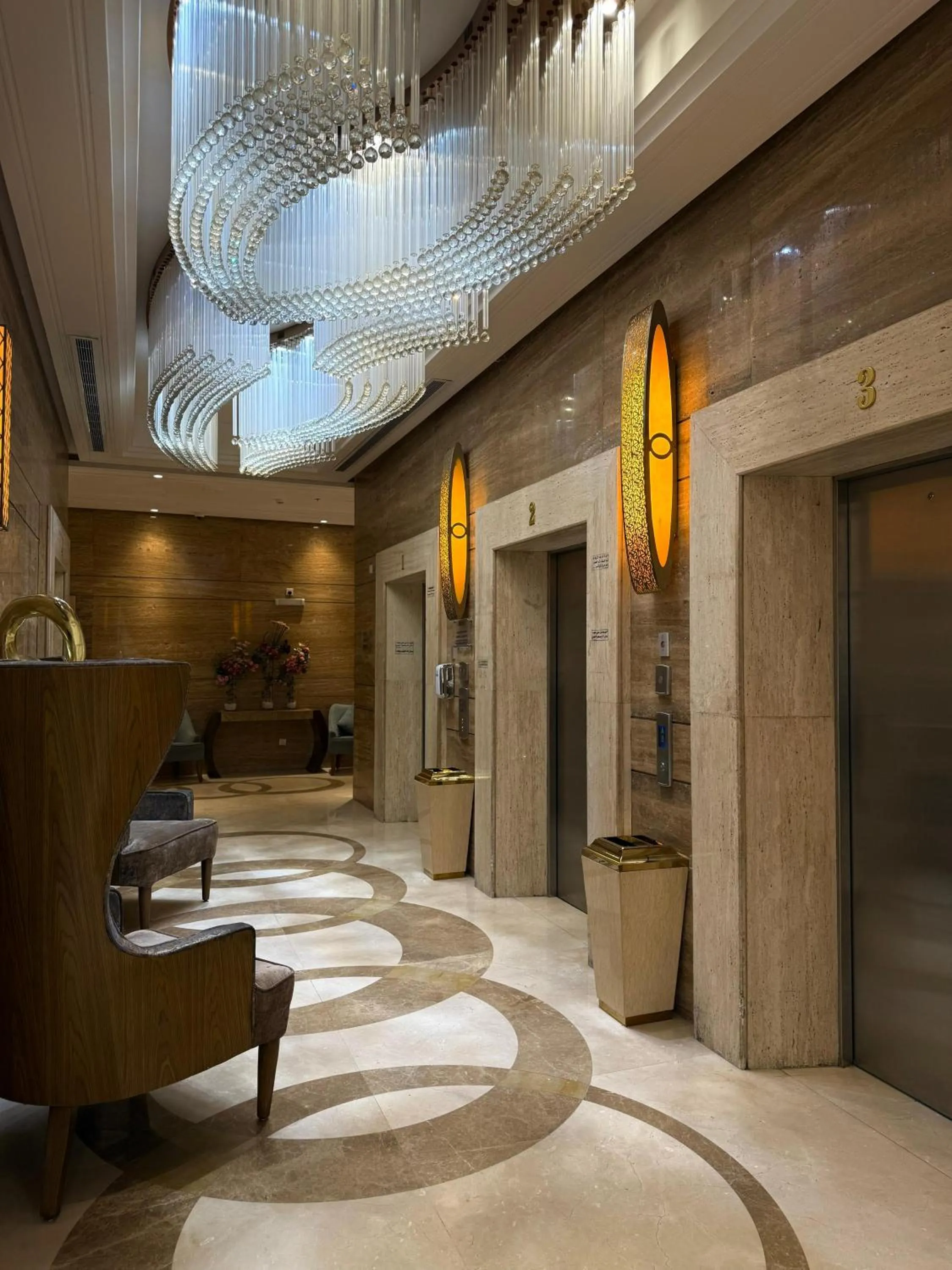 Lobby or reception in Afraa Hotel