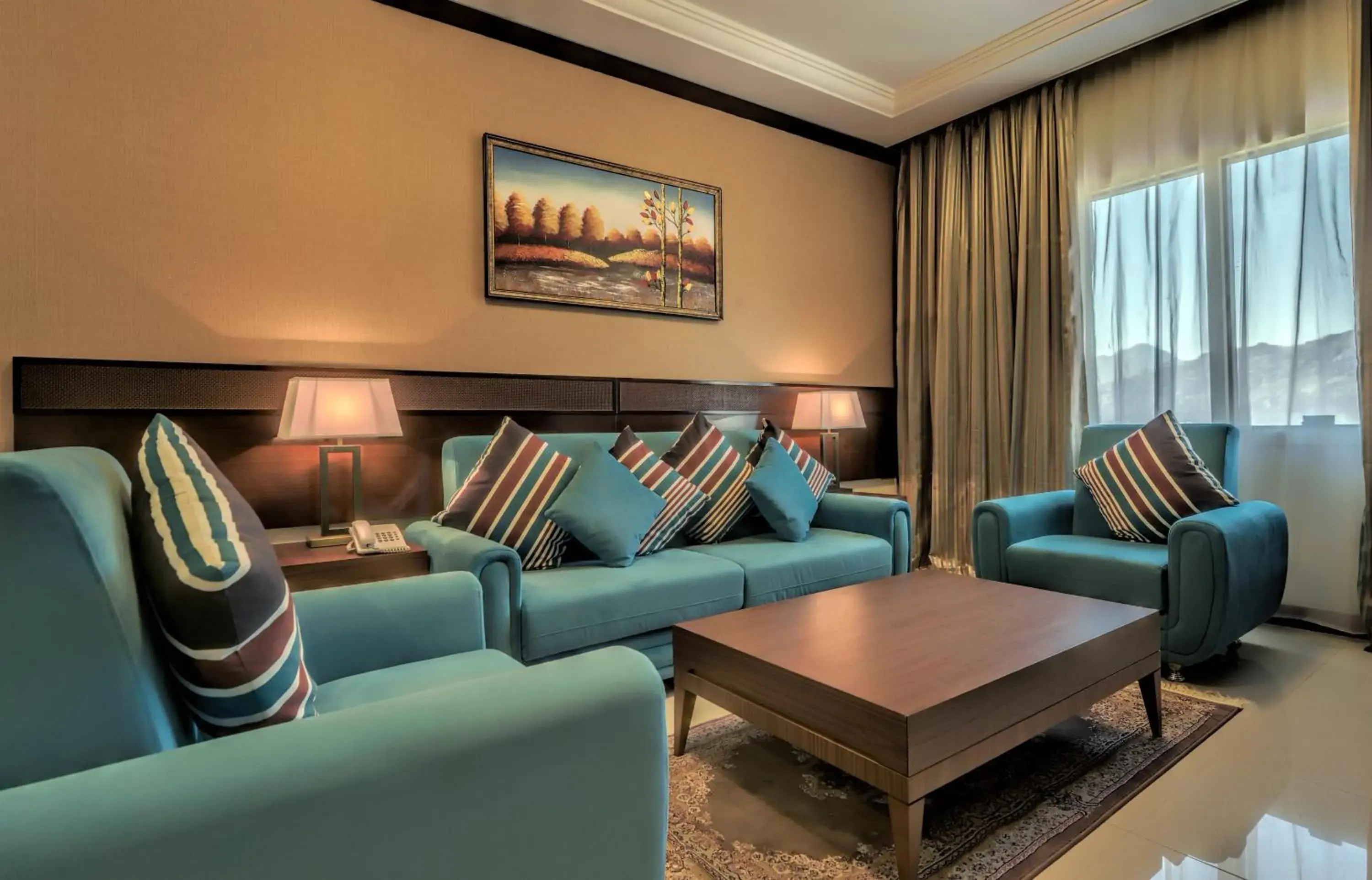 Living room in Afraa Hotel Living room in Afraa Hotel