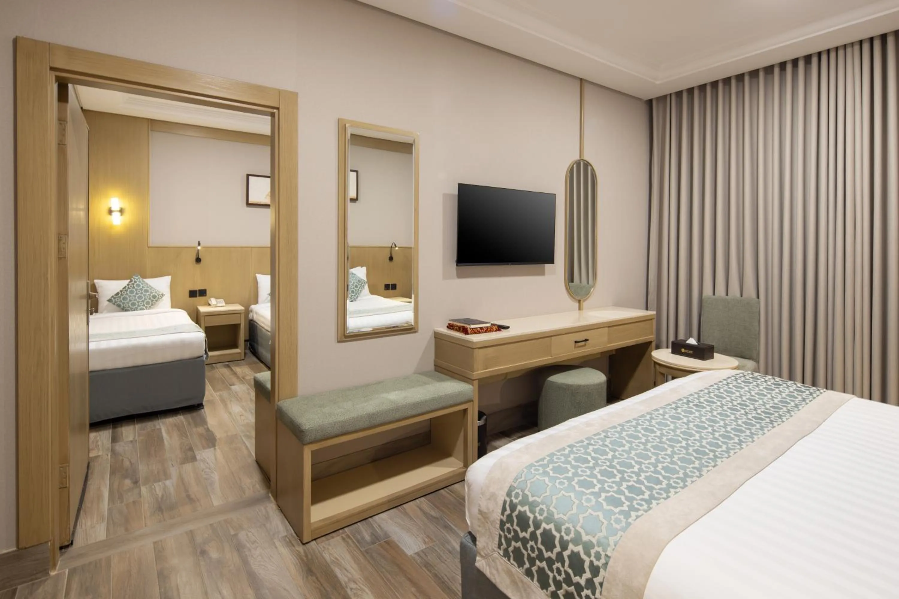 Bedroom, Bed in فندق عفراء