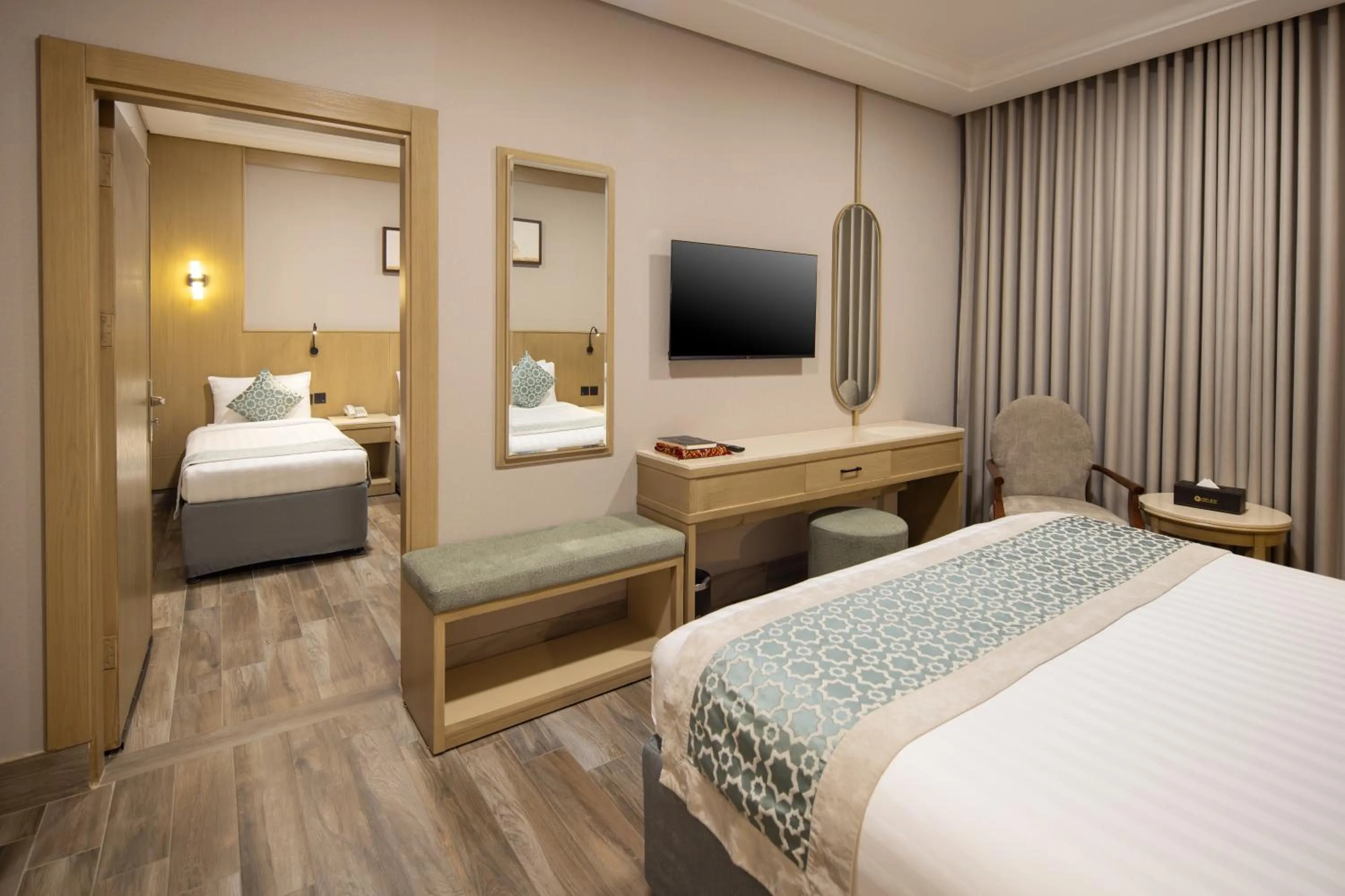 Bedroom, Bed in فندق عفراء