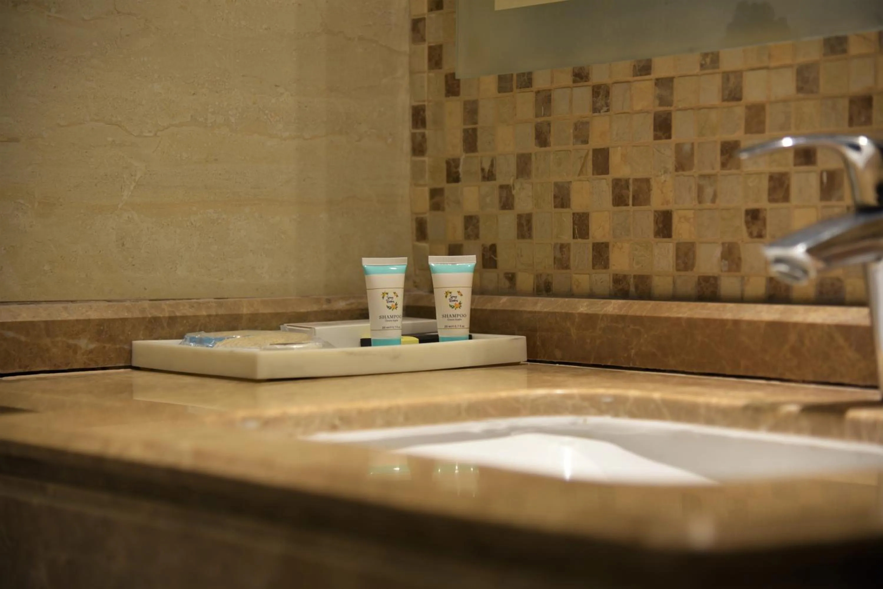 Bathroom in Afraa Hotel