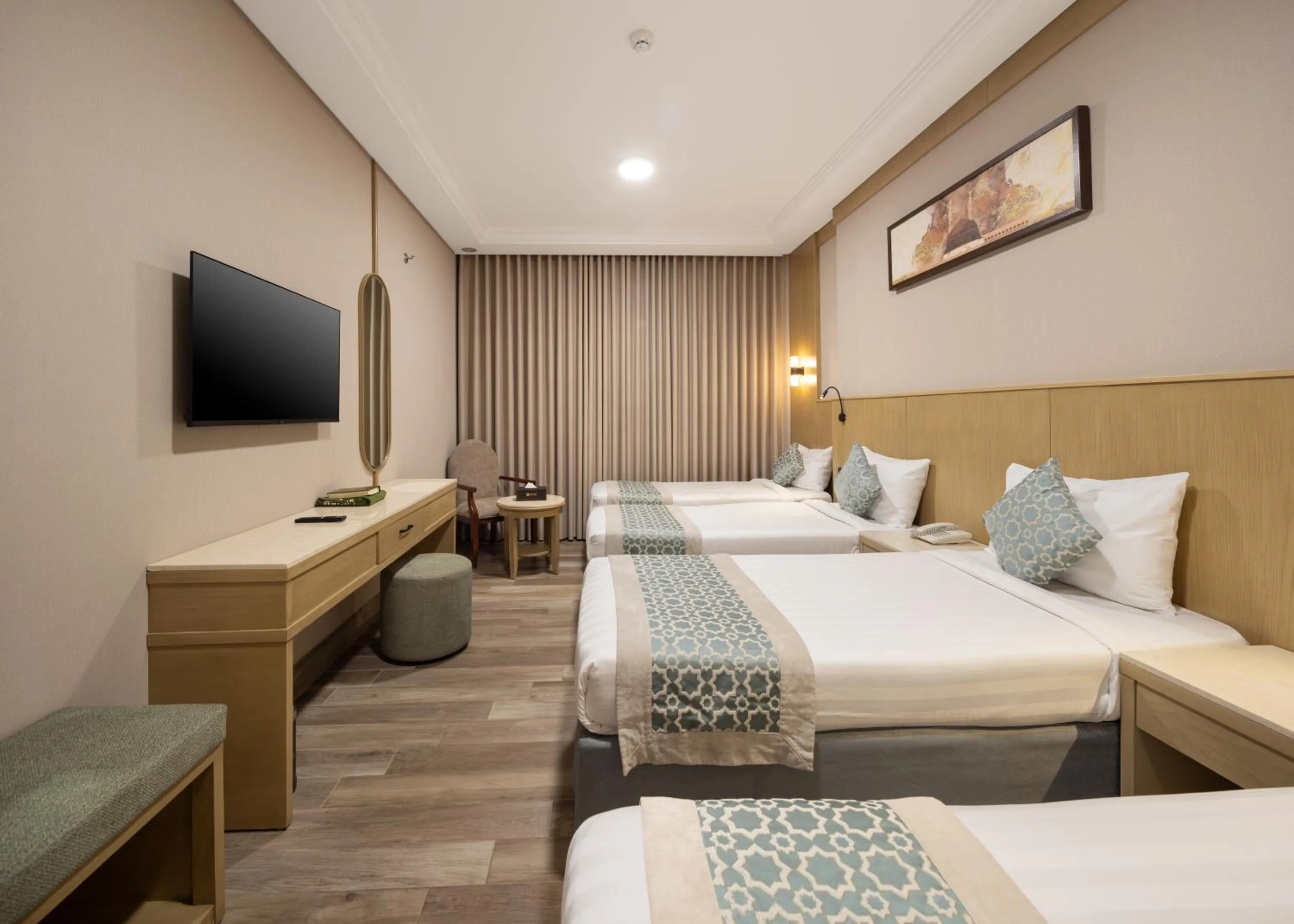 Bedroom, Bed in فندق عفراء