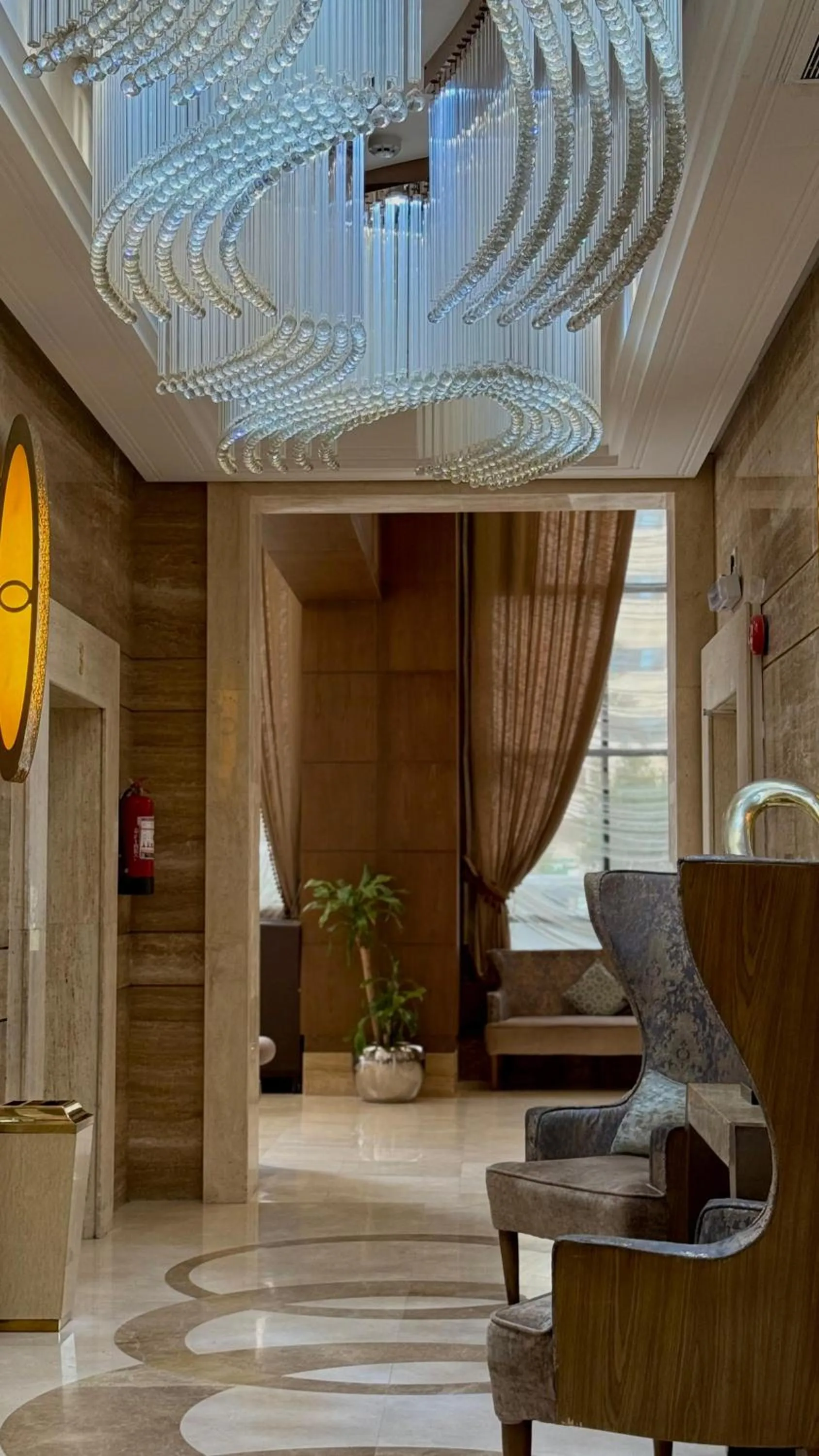 Lobby or reception in Afraa Hotel