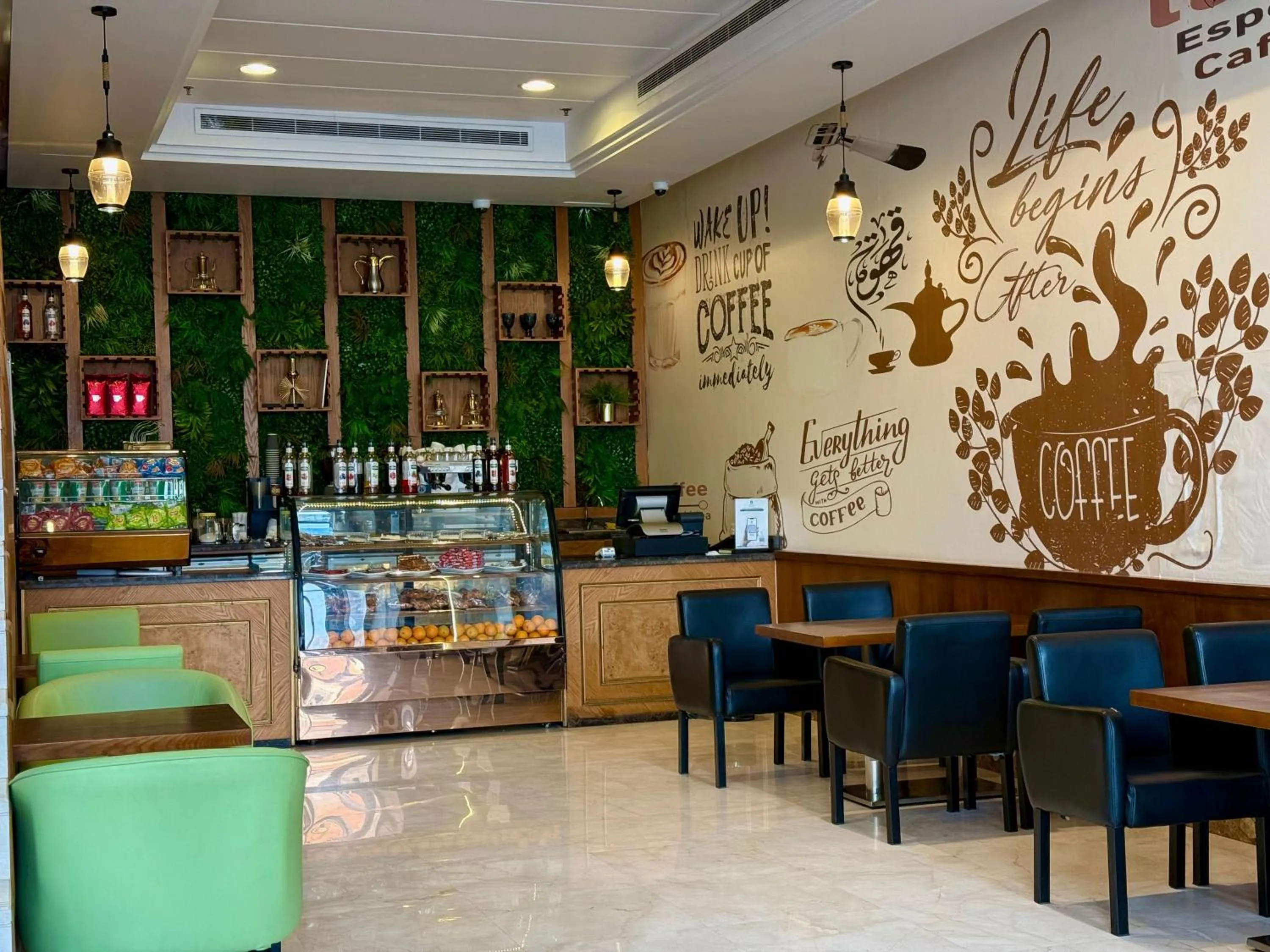 Drinks in Afraa Hotel