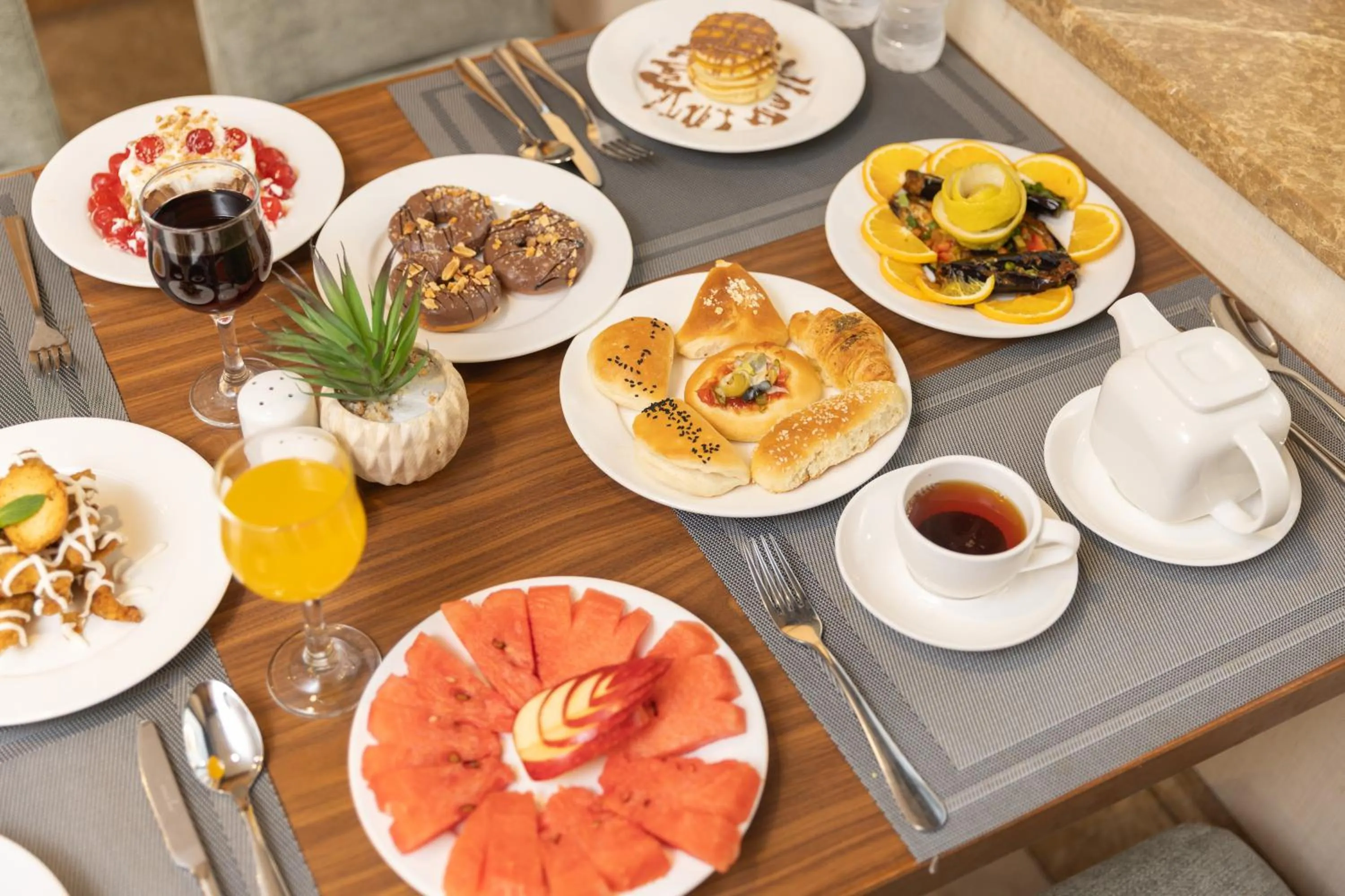 Breakfast in فندق عفراء