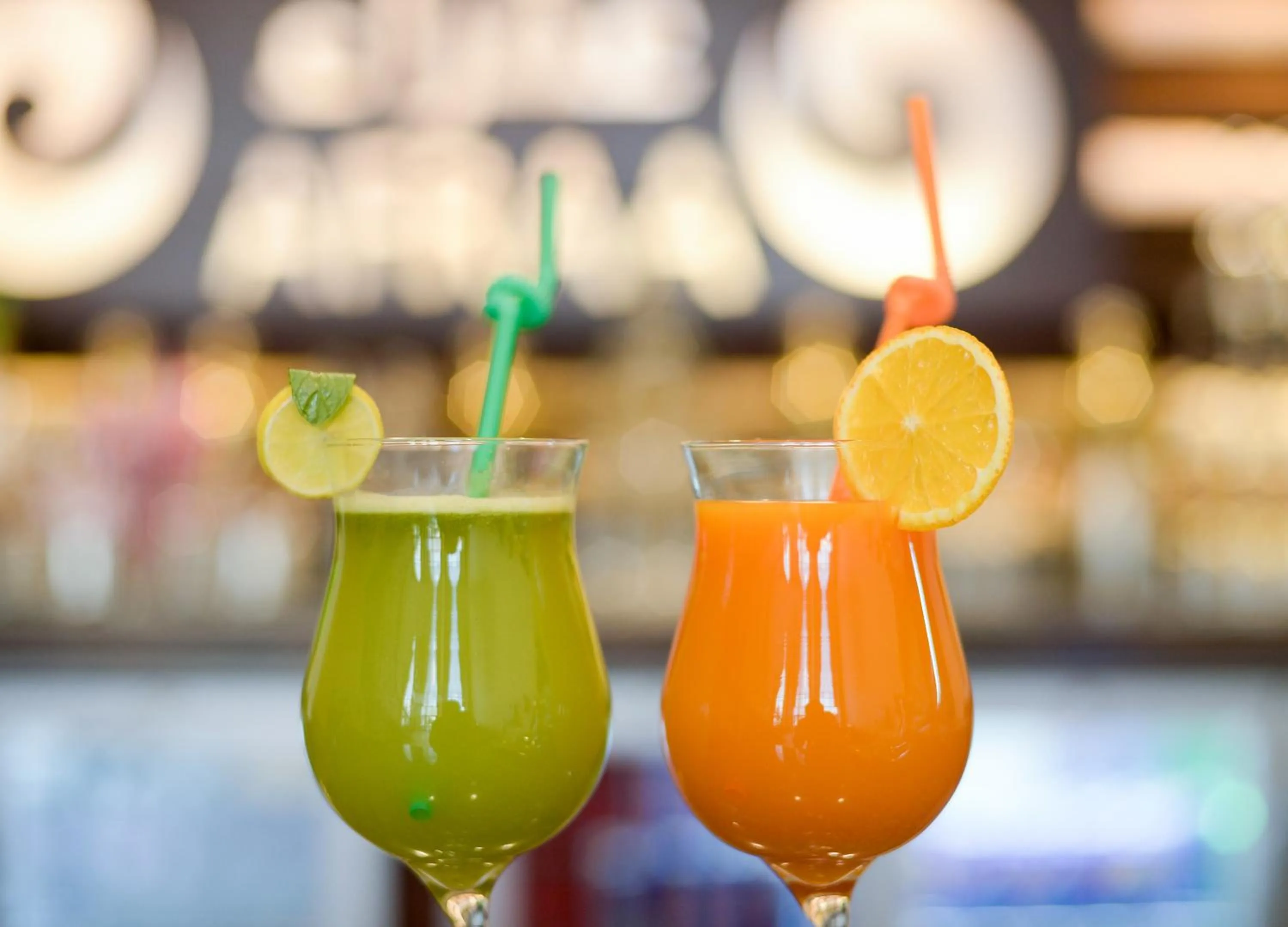 Drinks in Afraa Hotel