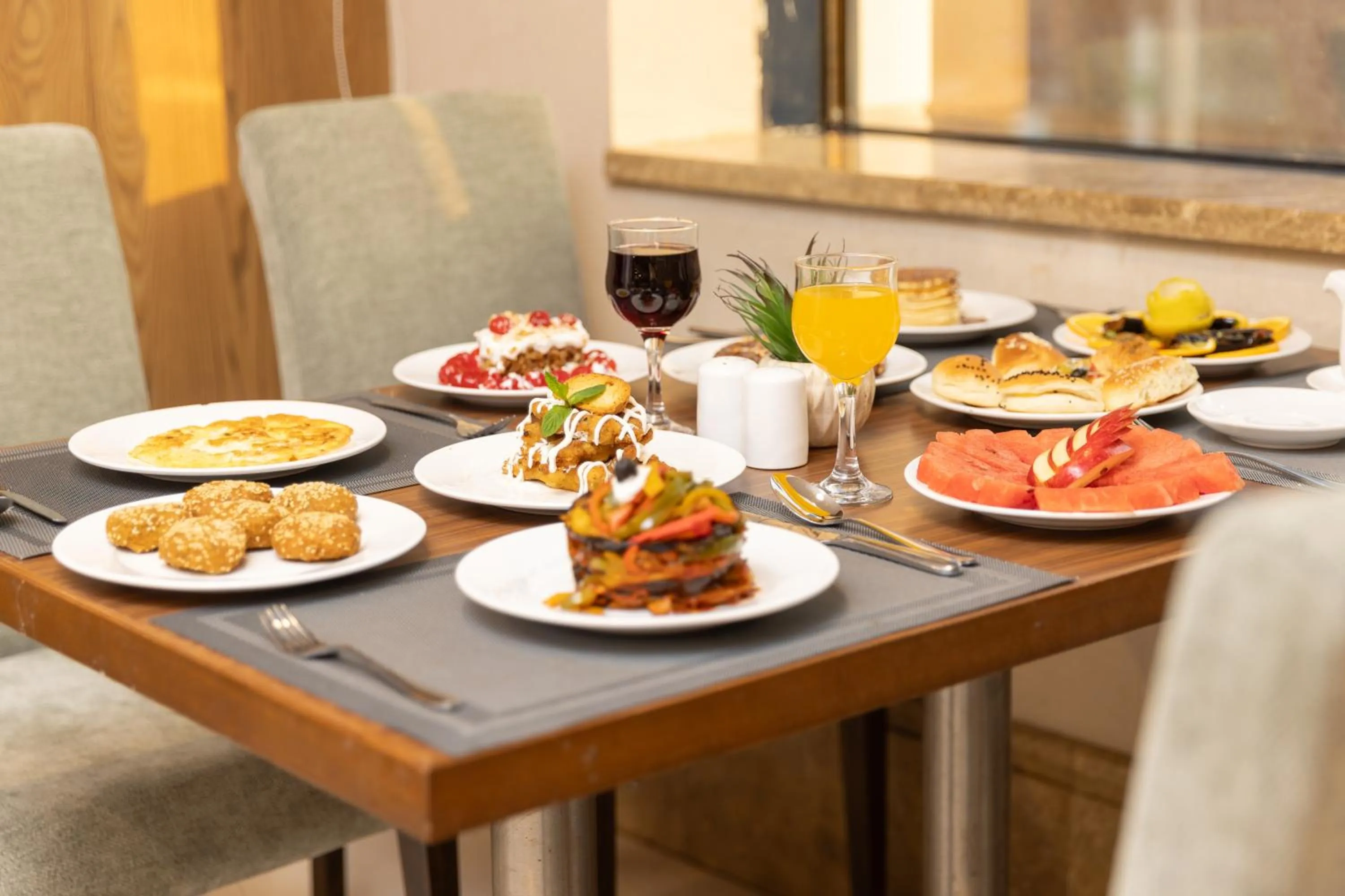 Breakfast in فندق عفراء