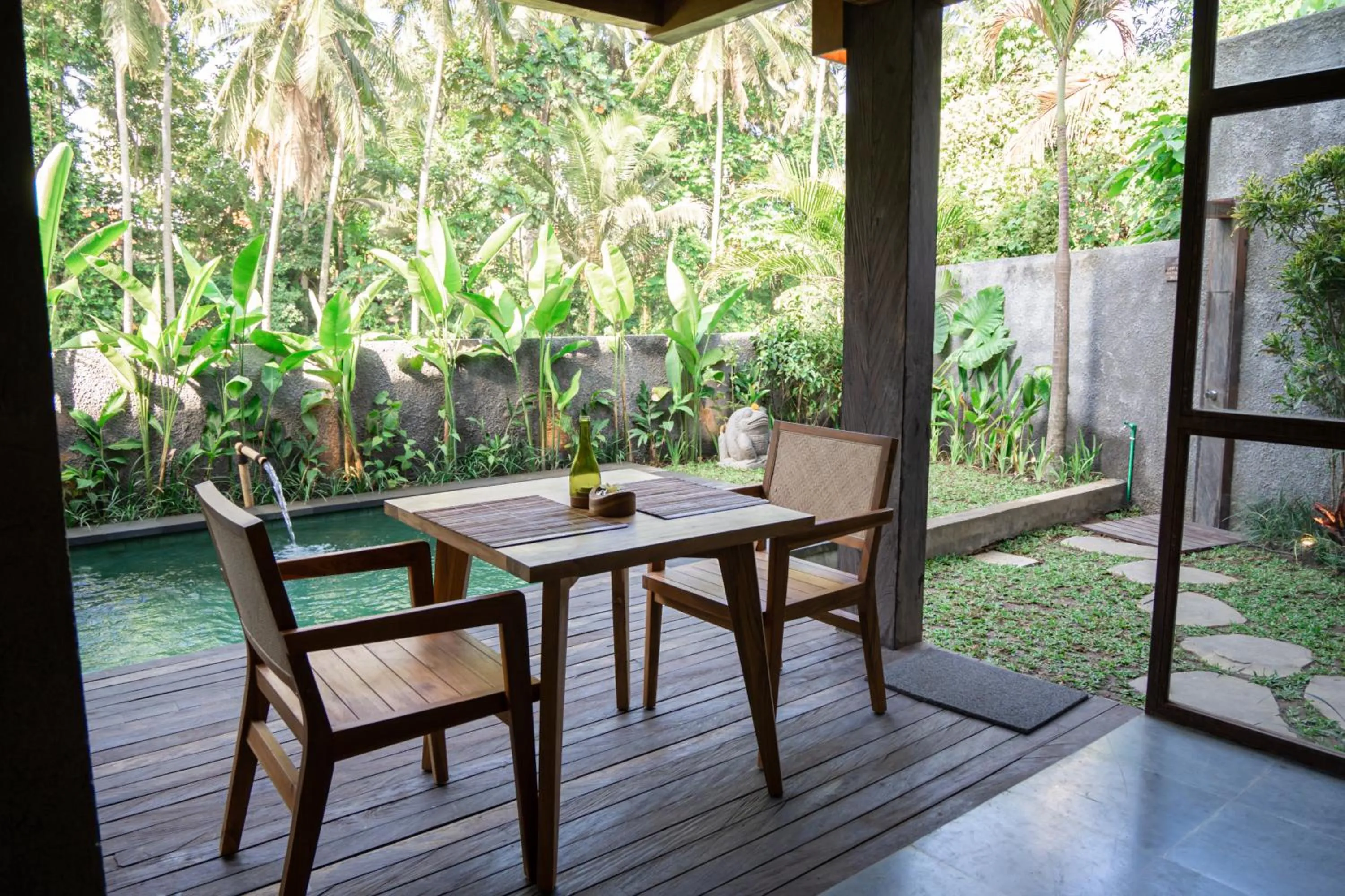 Dining area in Purana Boutique Resort