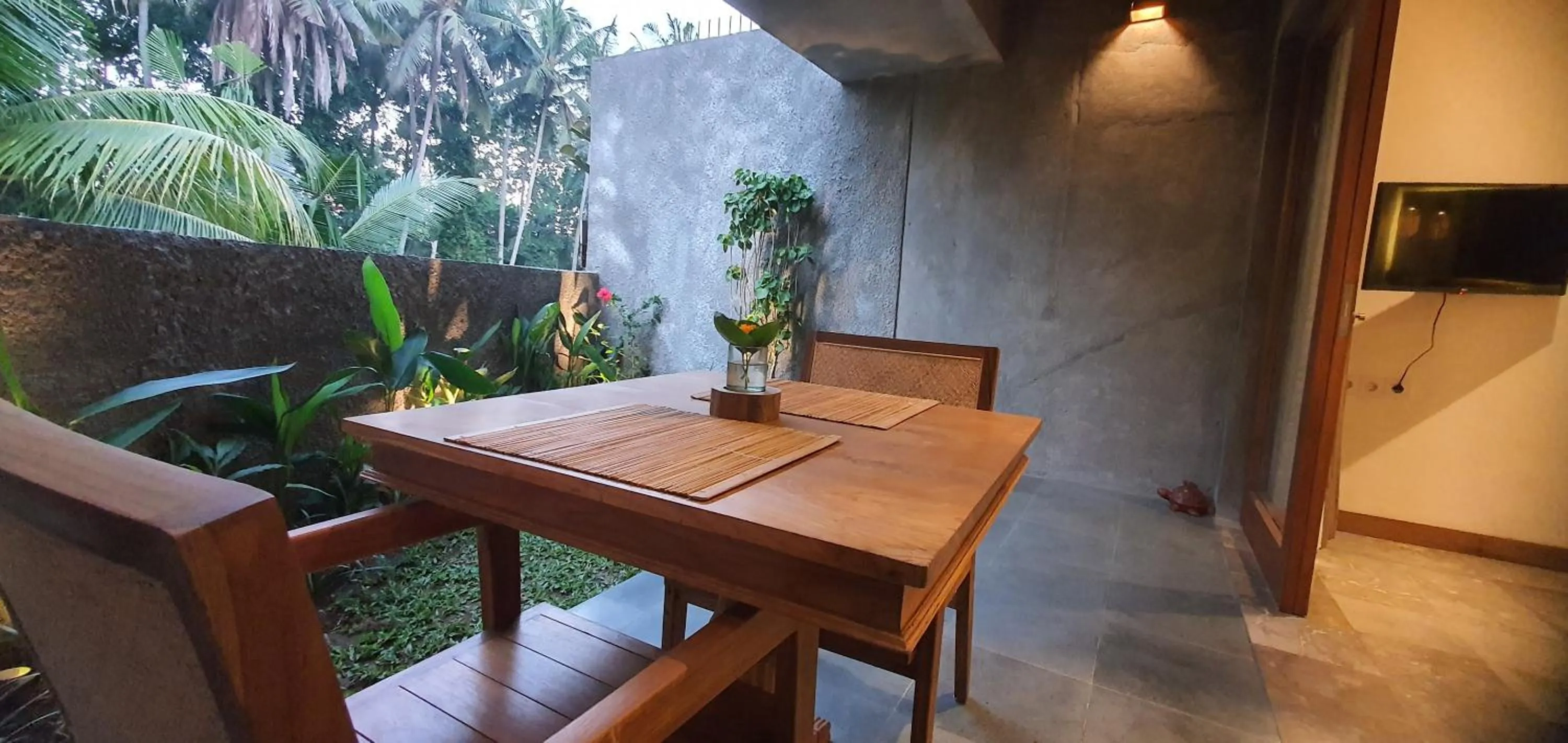 Dining area in Purana Boutique Resort