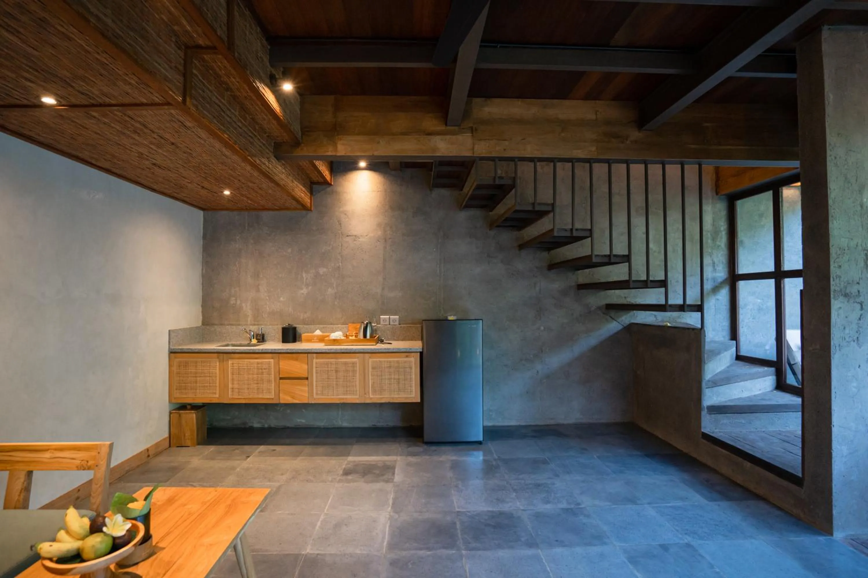 Kitchen or kitchenette in Purana Boutique Resort