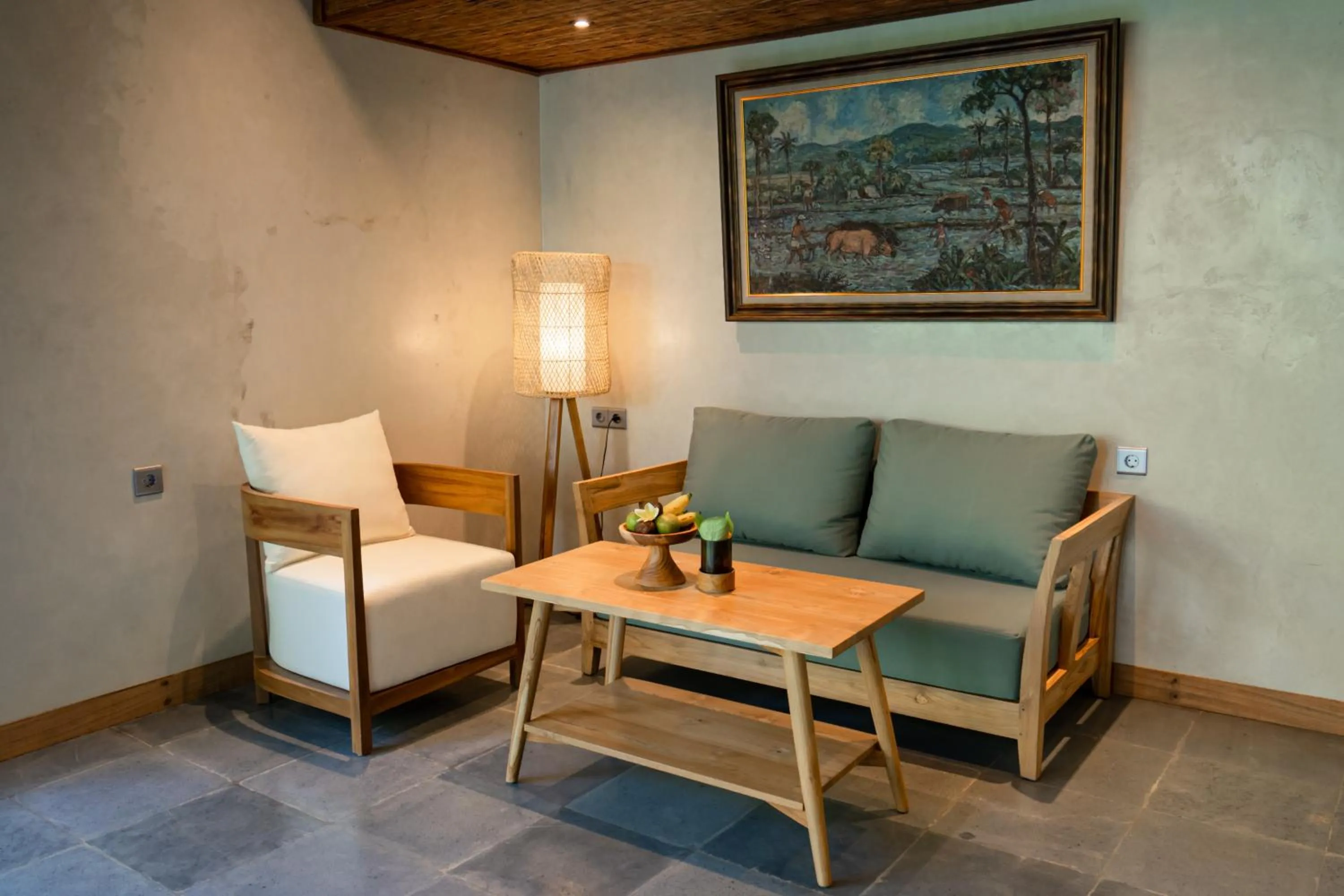 Living room in Purana Boutique Resort