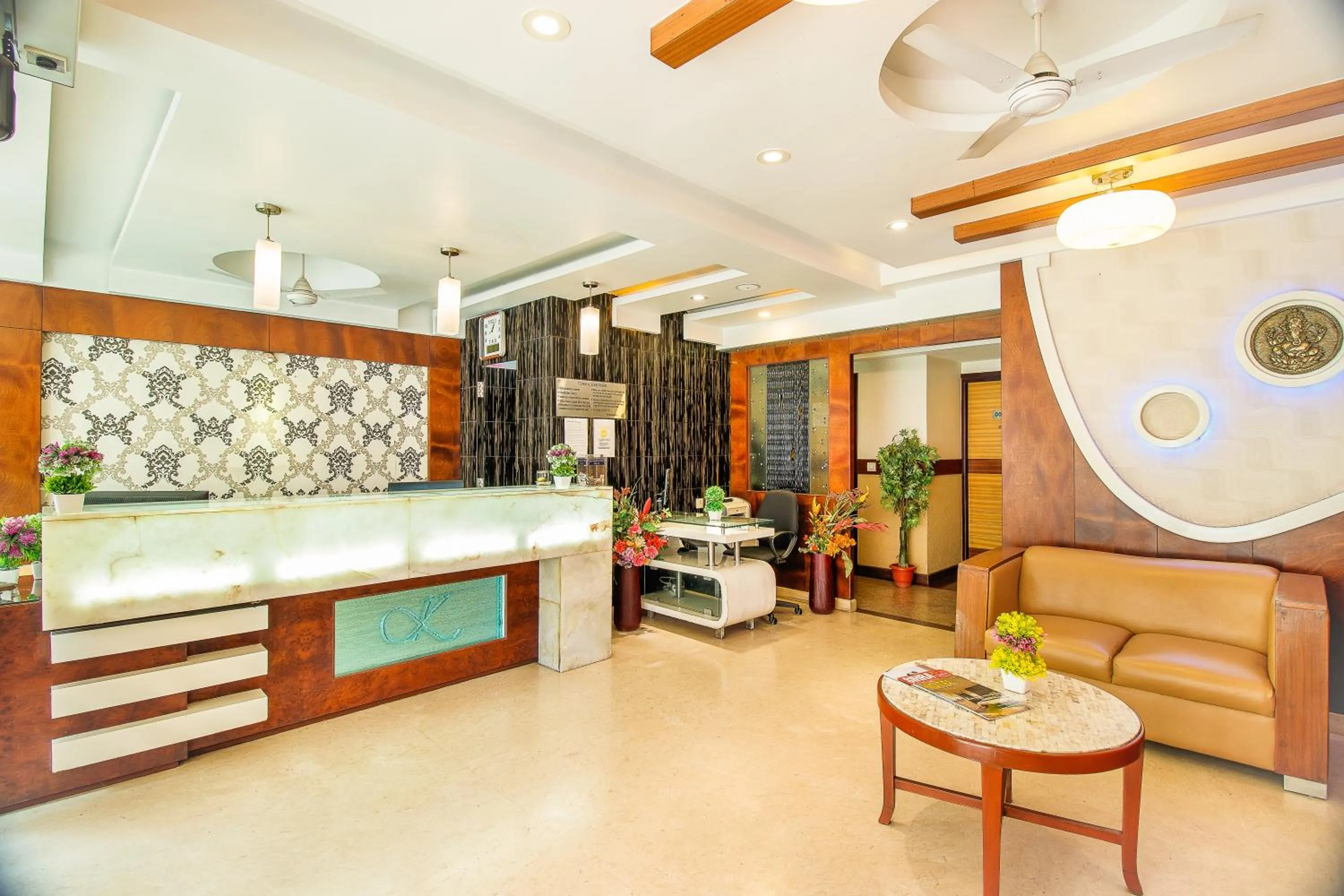 Lobby or reception in Octave Kanthi Comforts