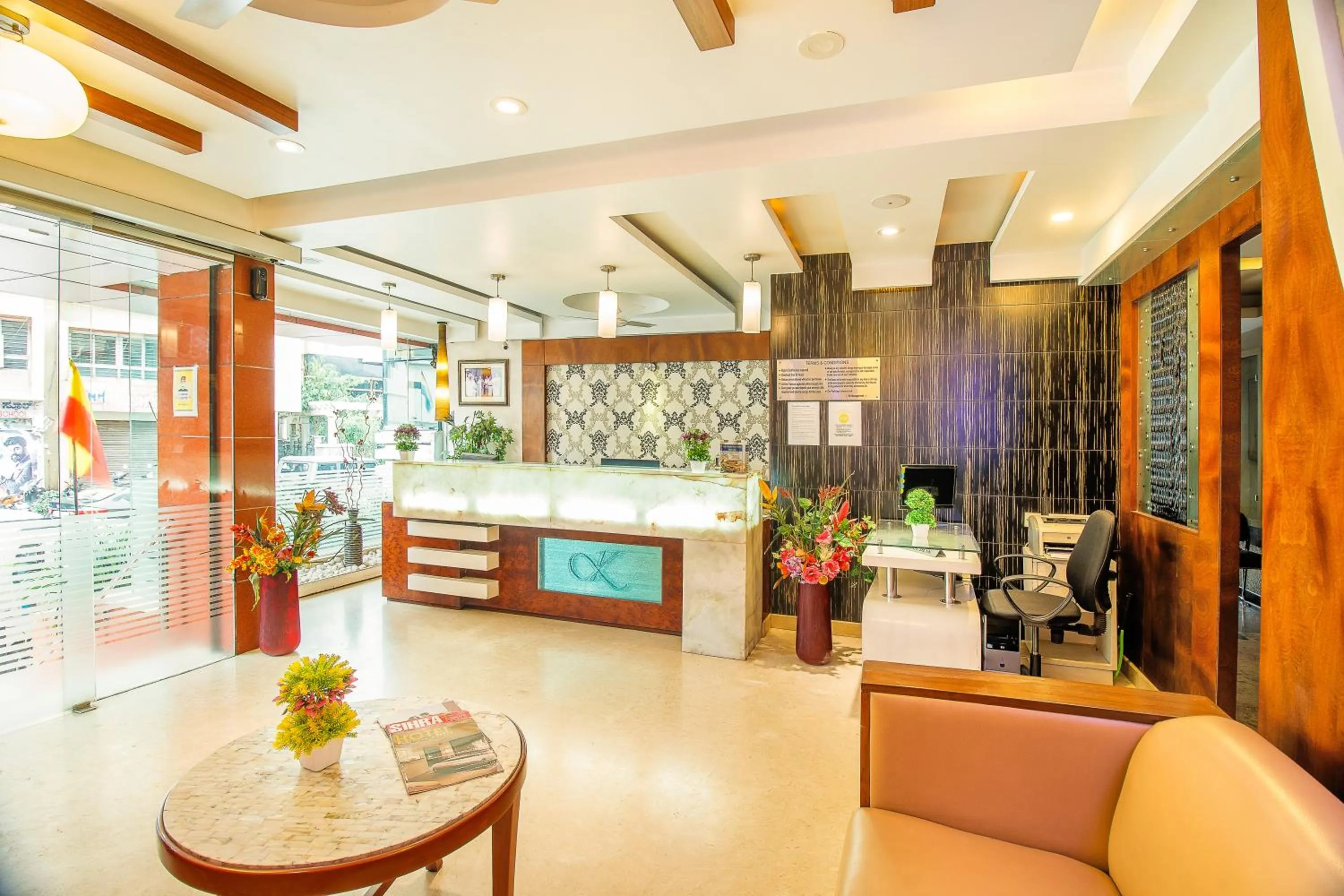 Lobby or reception in Octave Kanthi Comforts