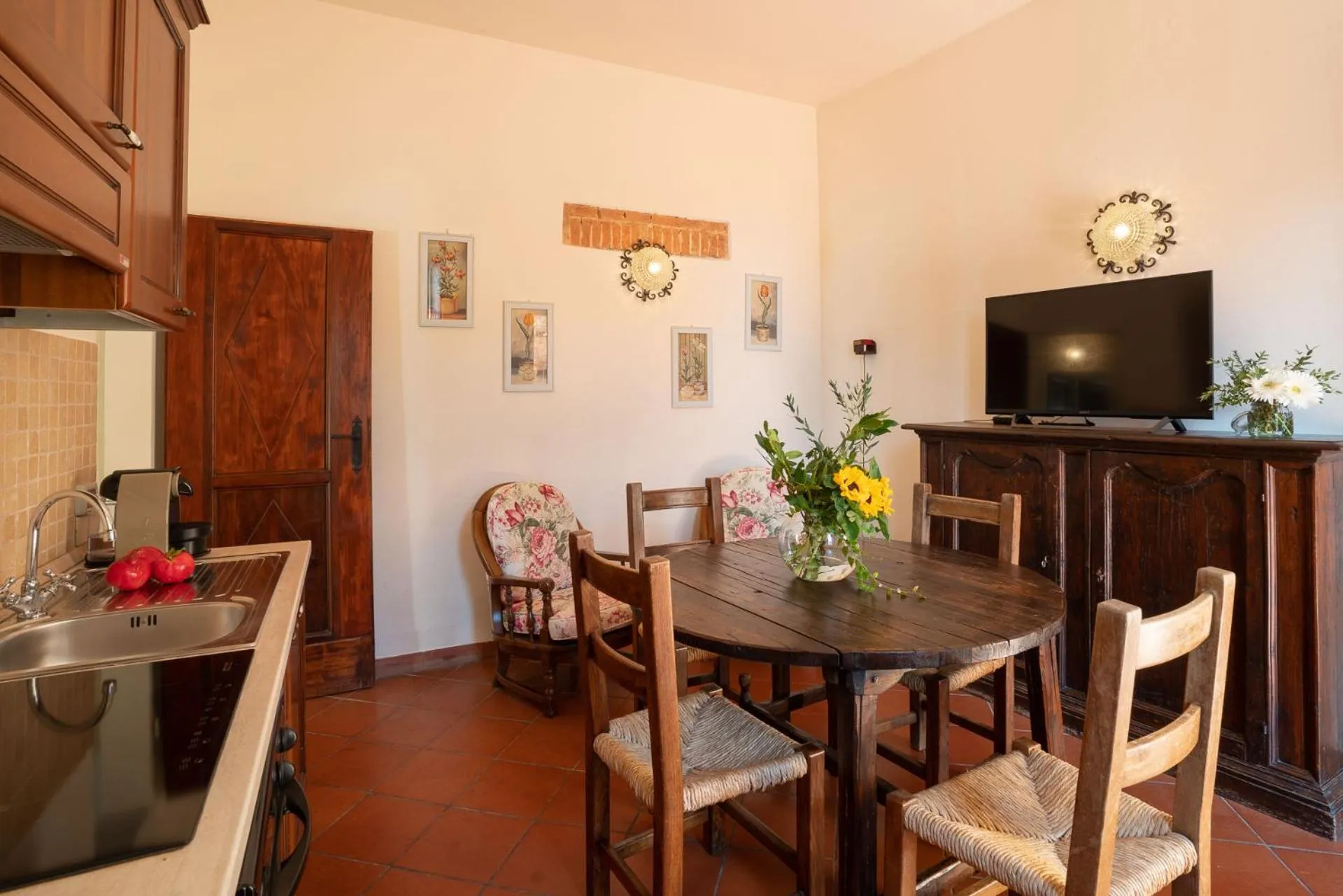 Kitchen or kitchenette in Borgo San Lorenzo a Linari