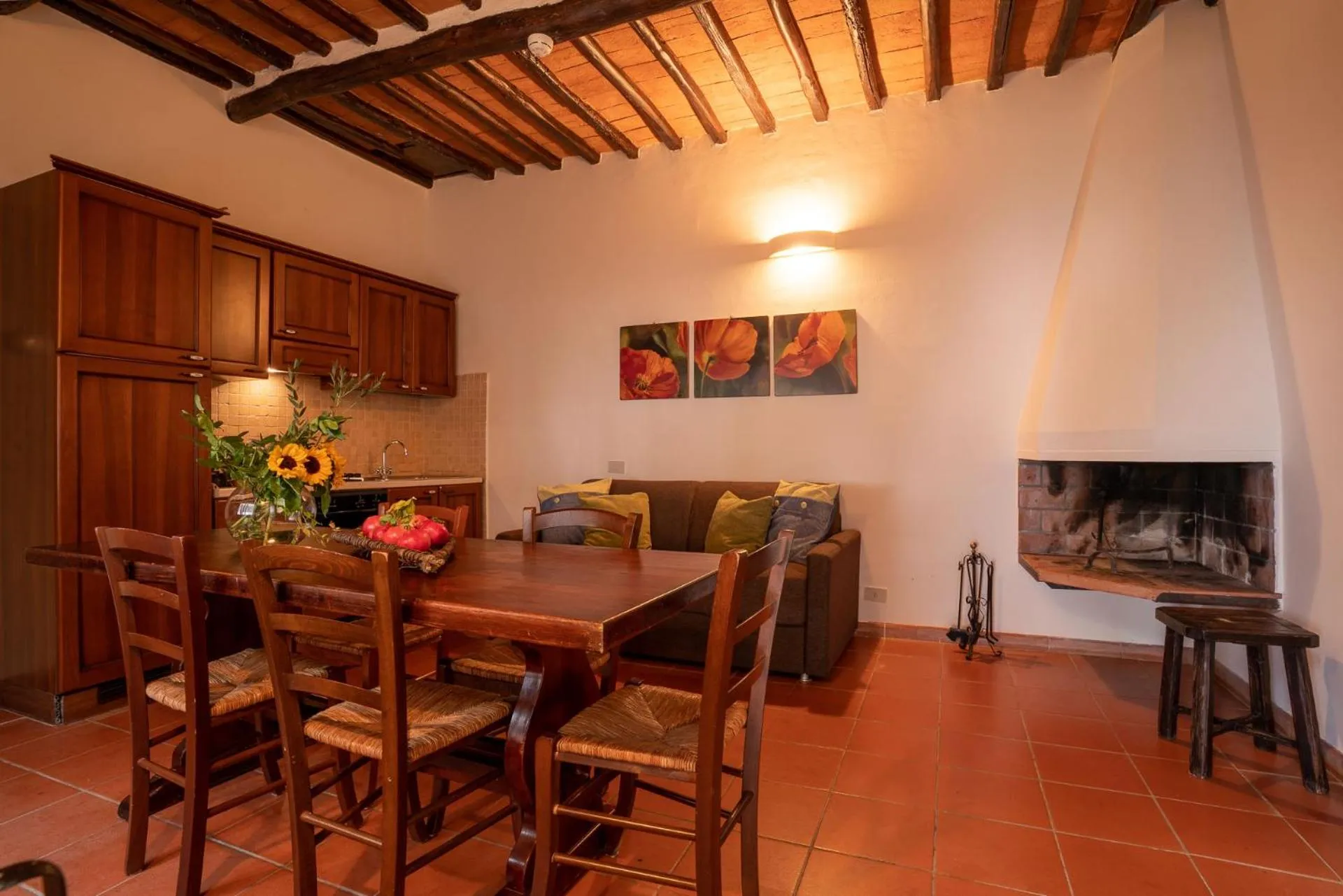 Living room in Borgo San Lorenzo a Linari