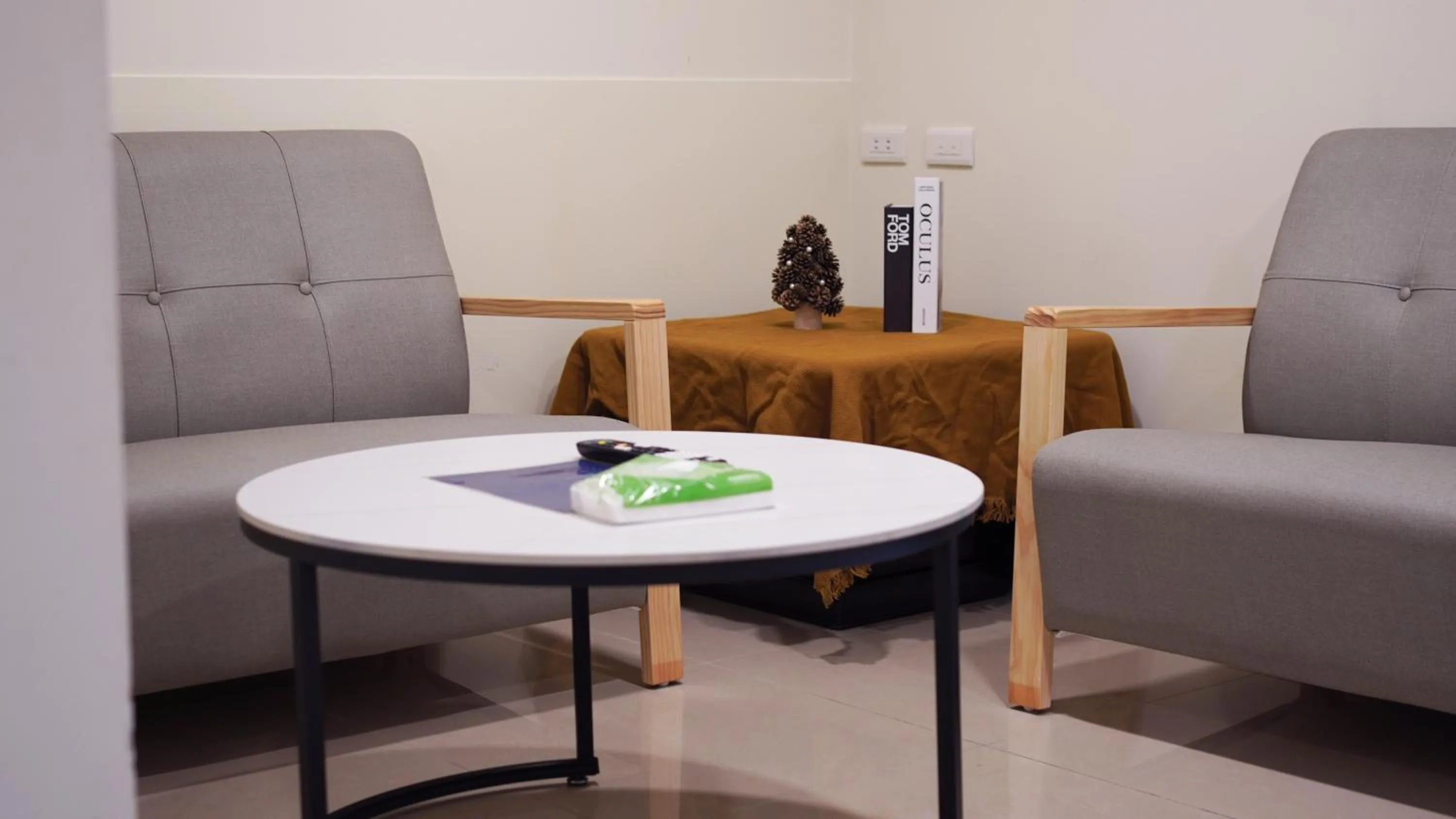 Living room in Su Ao Hotel