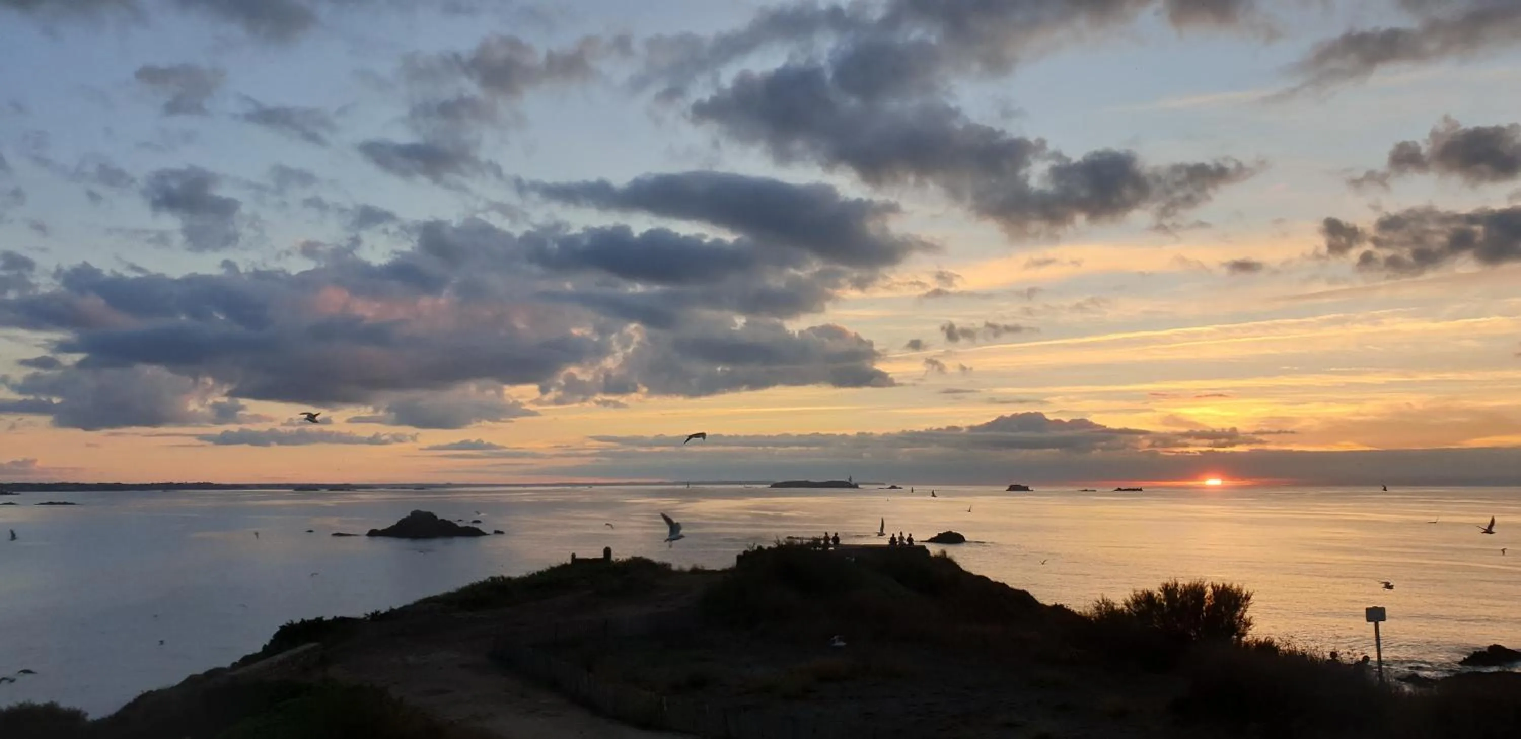 Sea view in La Conchee