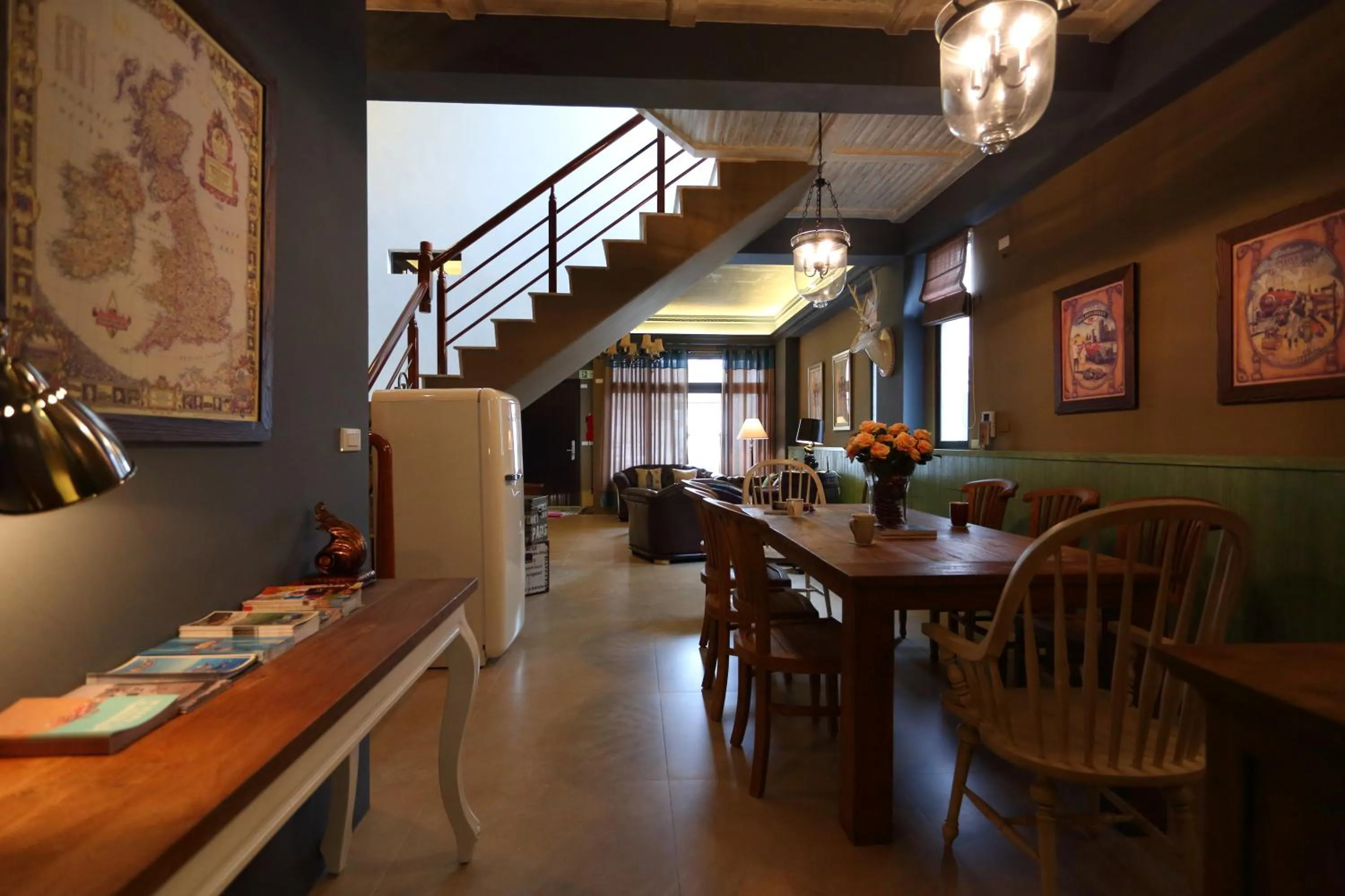Communal lounge/ TV room in Hualien Edinburgh Homestay