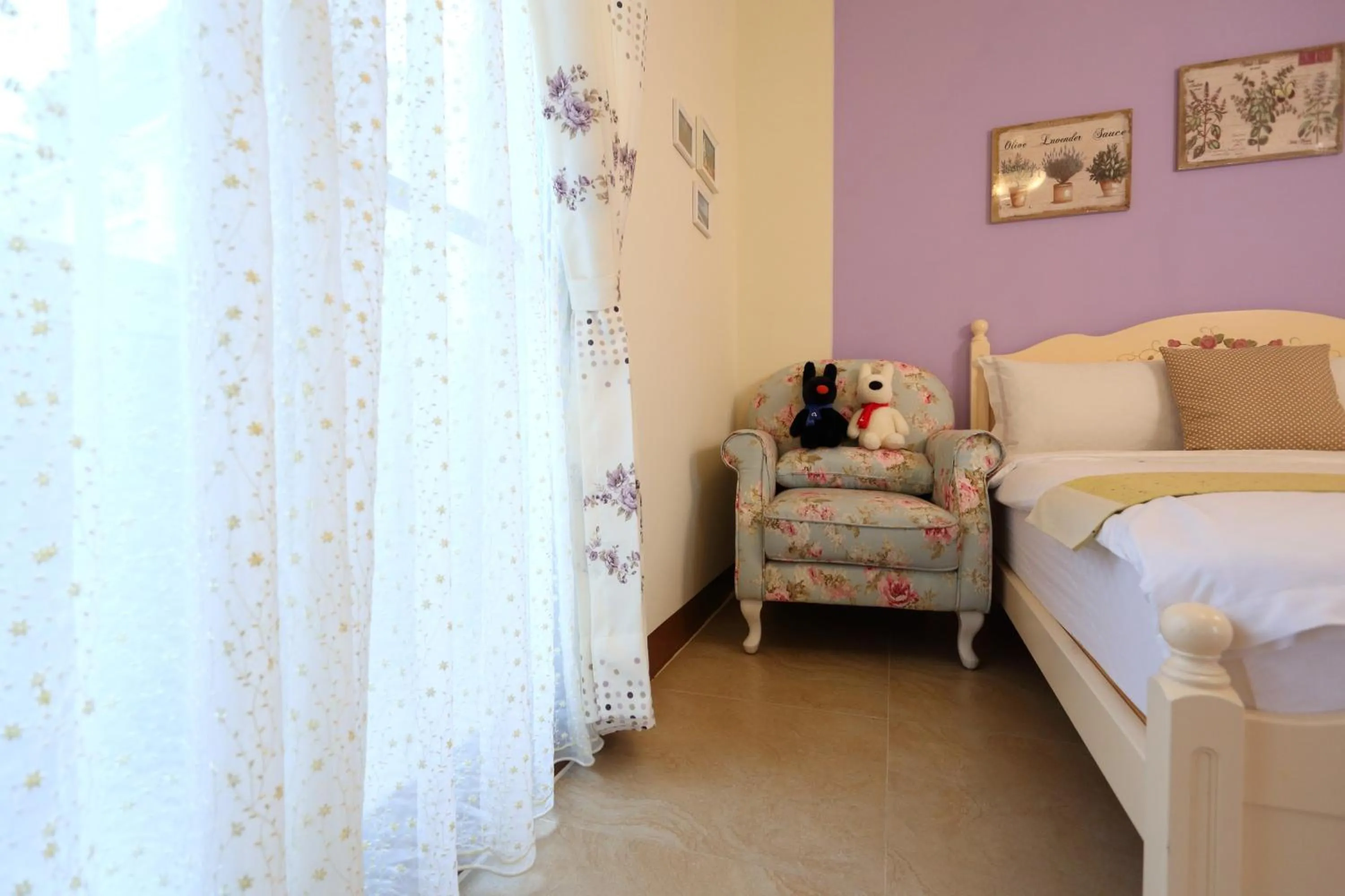 Balcony/Terrace, Bed in Hualien Edinburgh Homestay