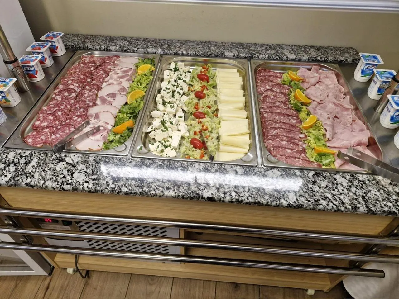 Breakfast in Hotel Pacific