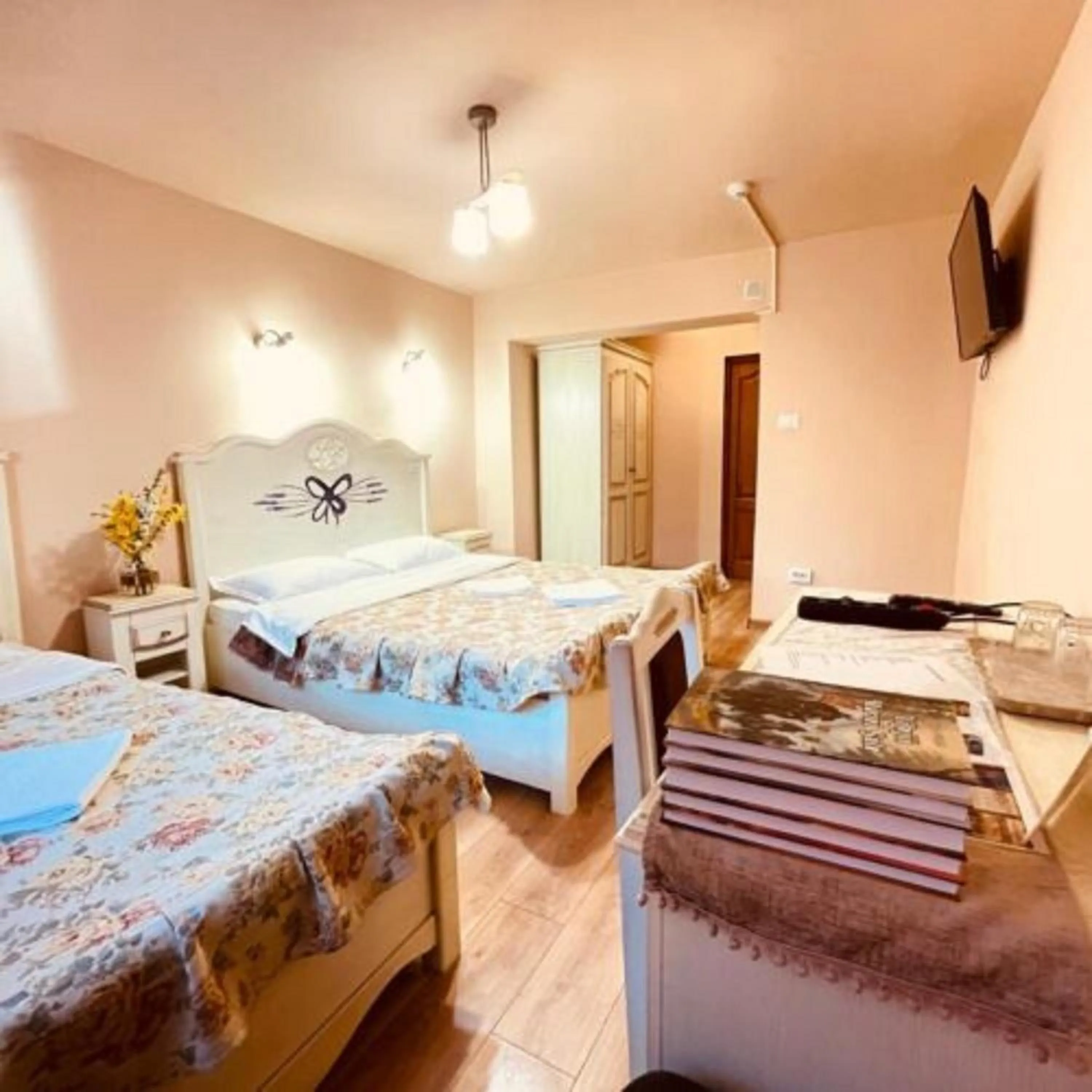 Photo of the whole room, Bed in Leaganul Bucovinei Guest House