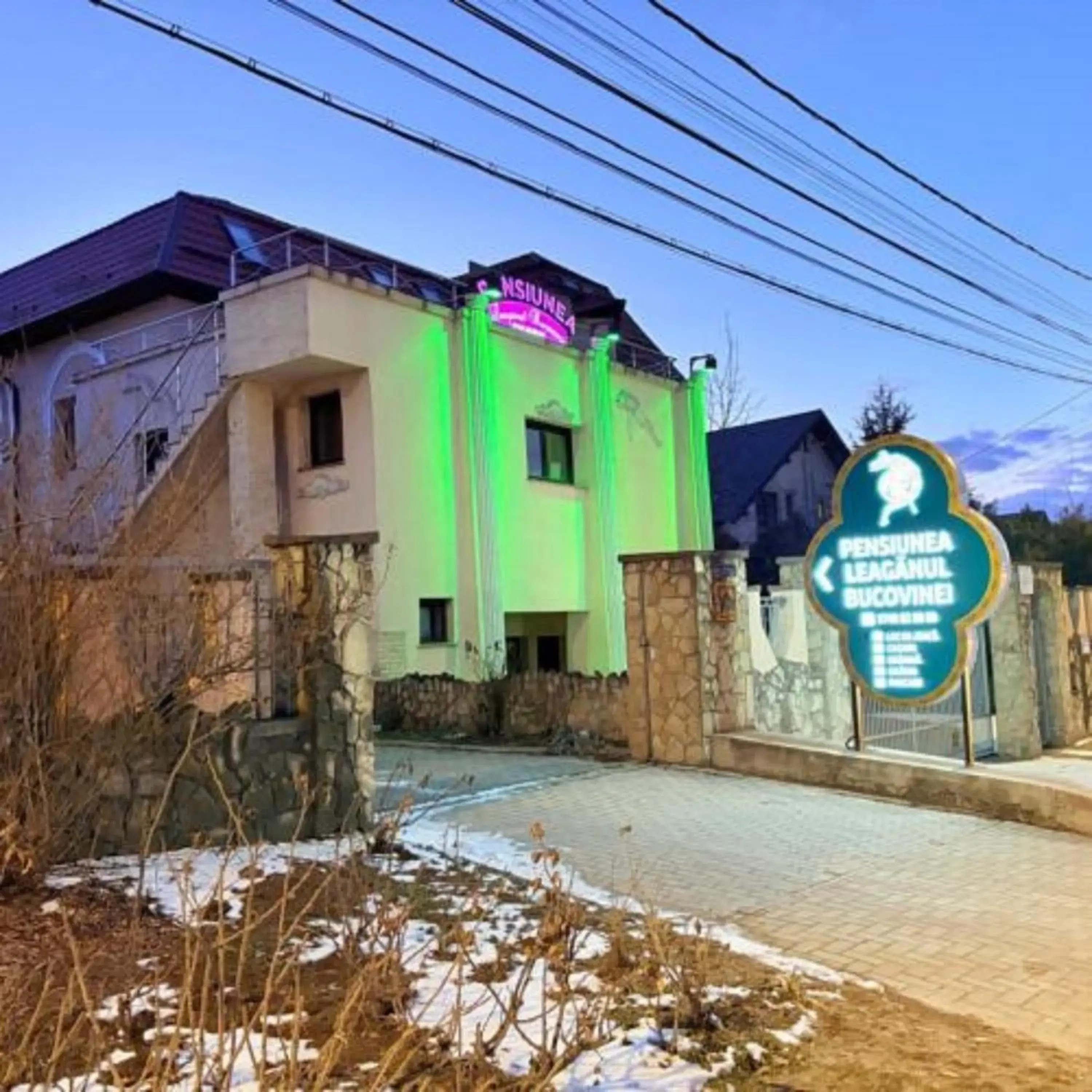 Street view in Leaganul Bucovinei Guest House Street view in Leaganul Bucovinei Guest House