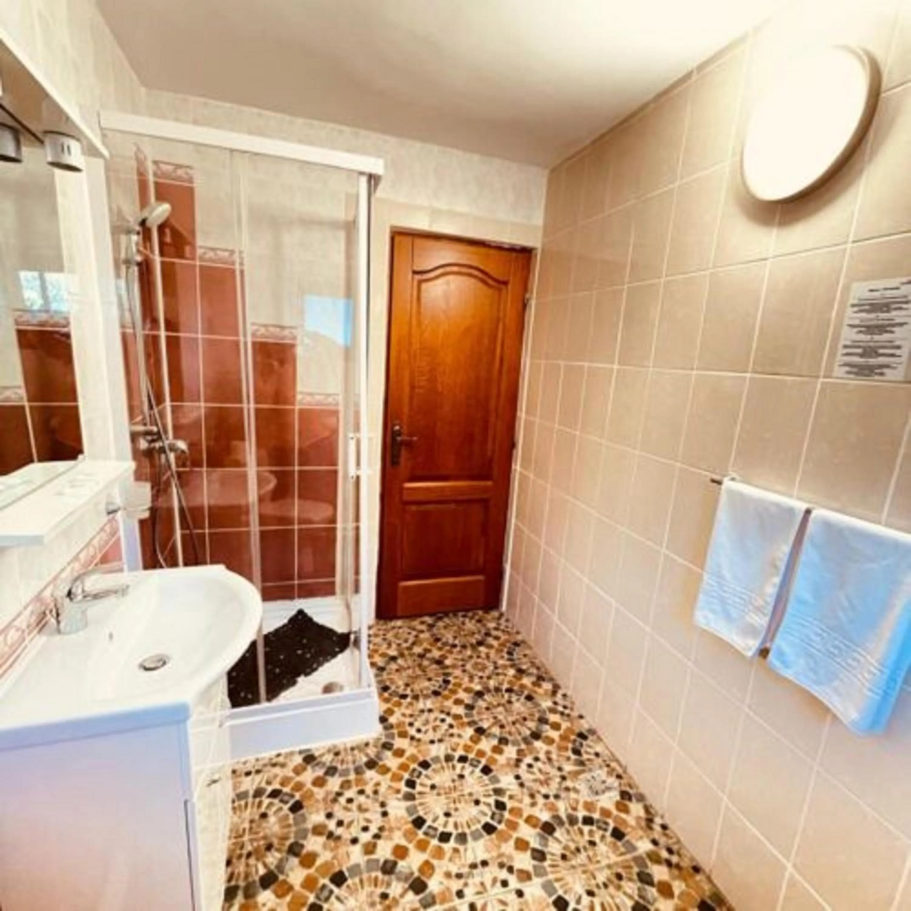 Bathroom in Leaganul Bucovinei Guest House