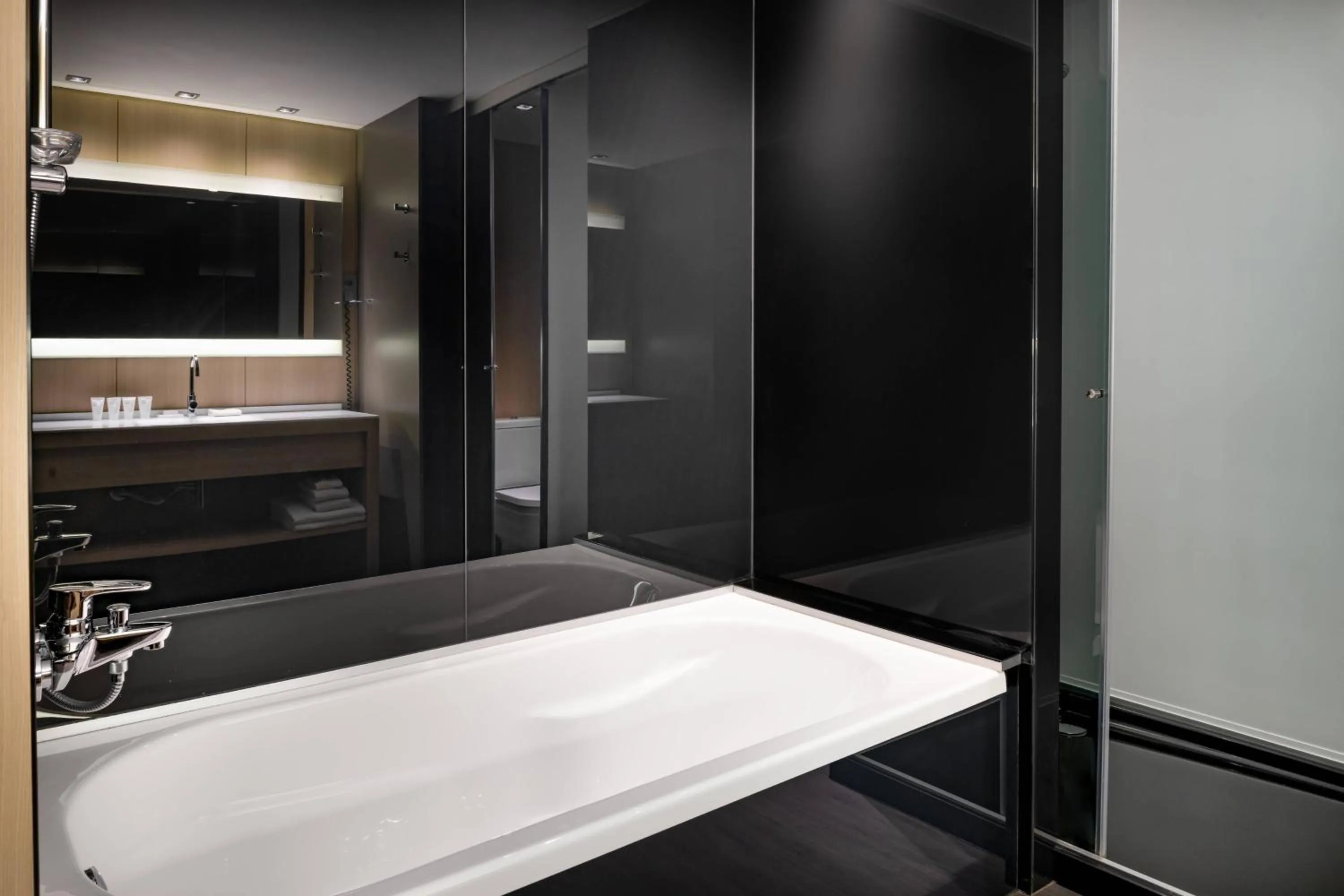 Bathroom in AC Hotel Sants by Marriott
