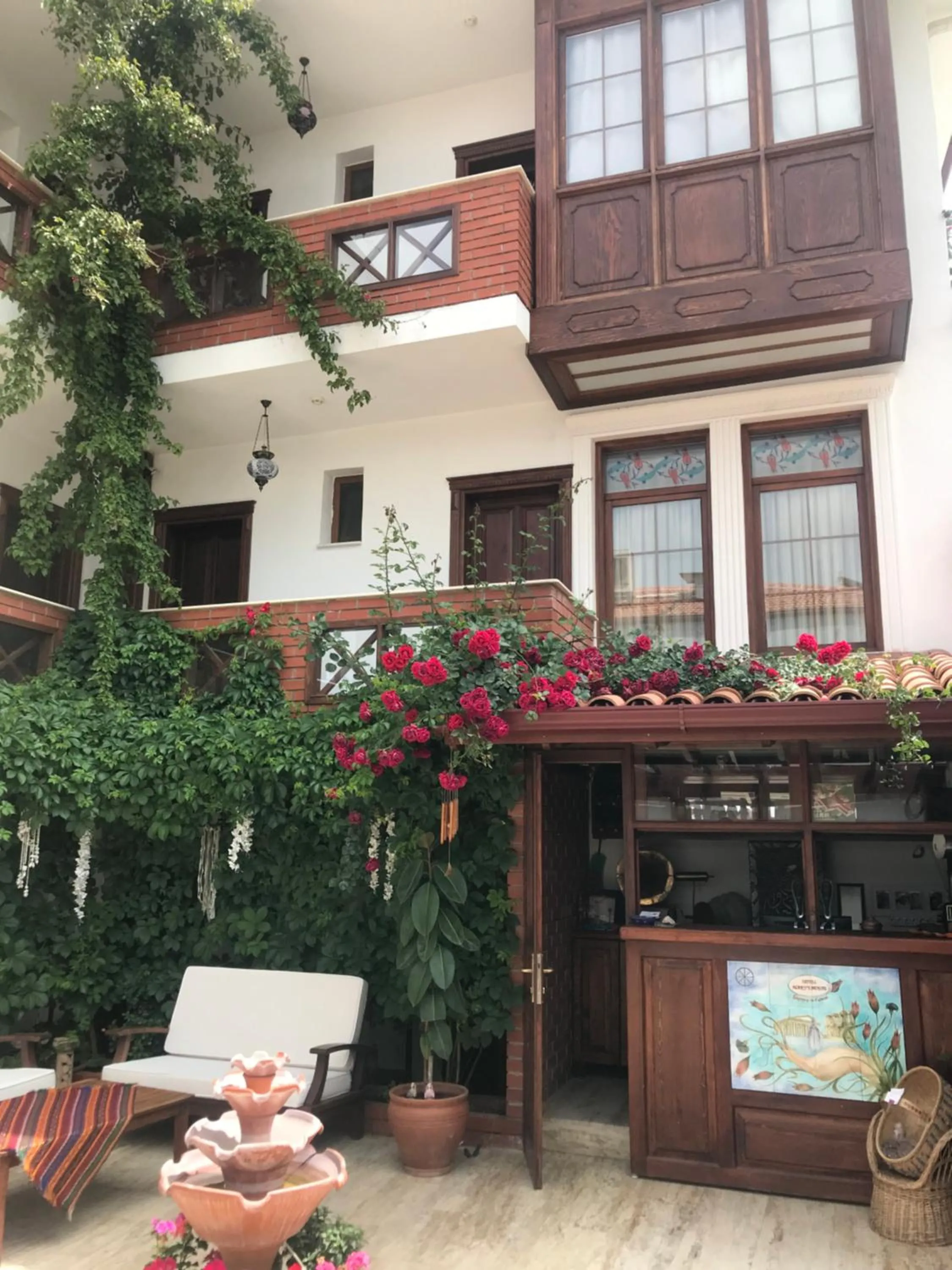 Patio in Hotel Mary's House