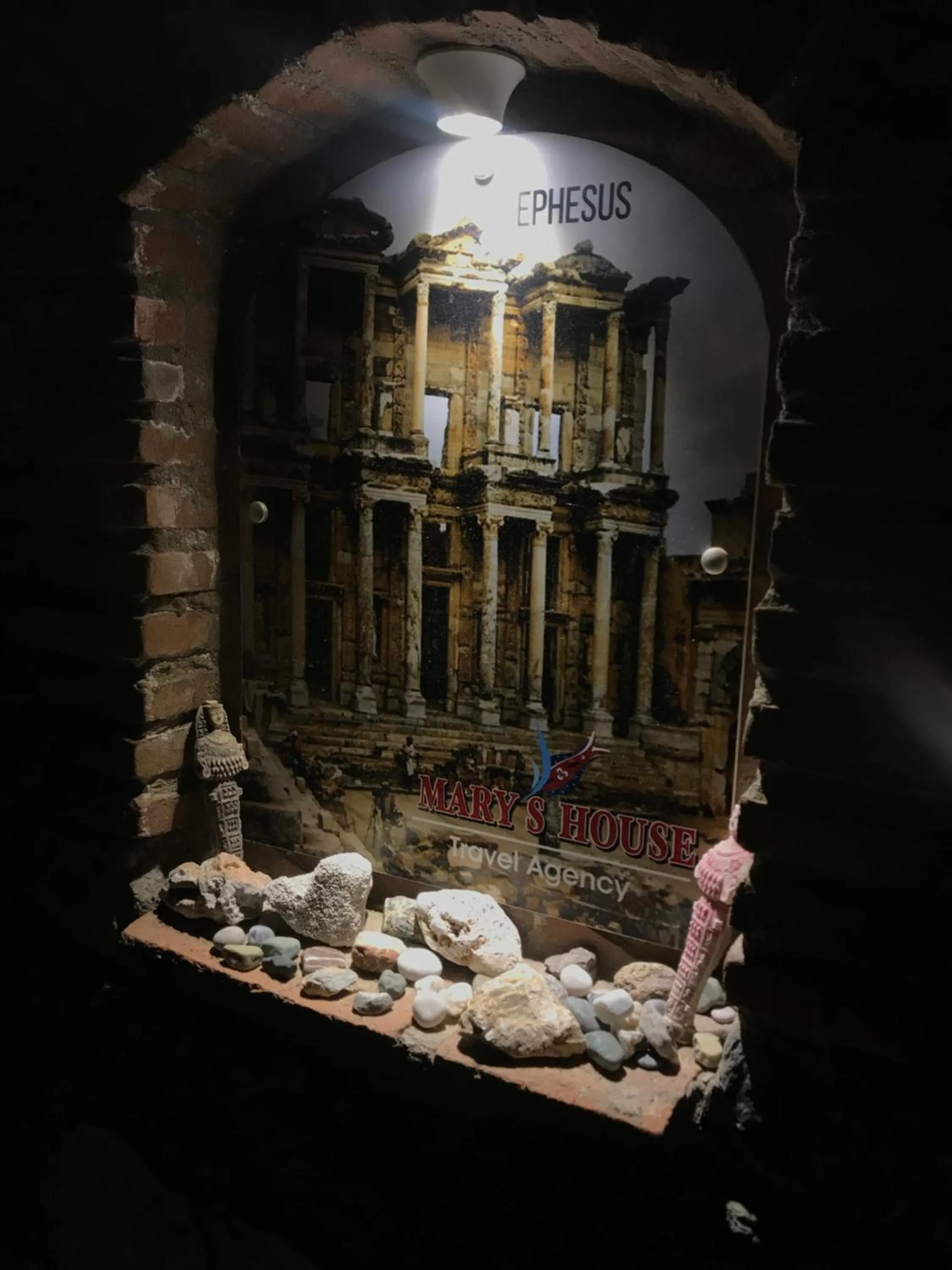 Decorative detail in Hotel Mary's House